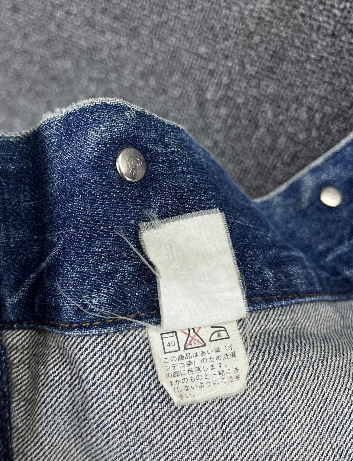 Kenzo Vintage 90s Kenzo Trucker Denim Jacket Size US L / EU 52-54 / 3 - 9 Thumbnail