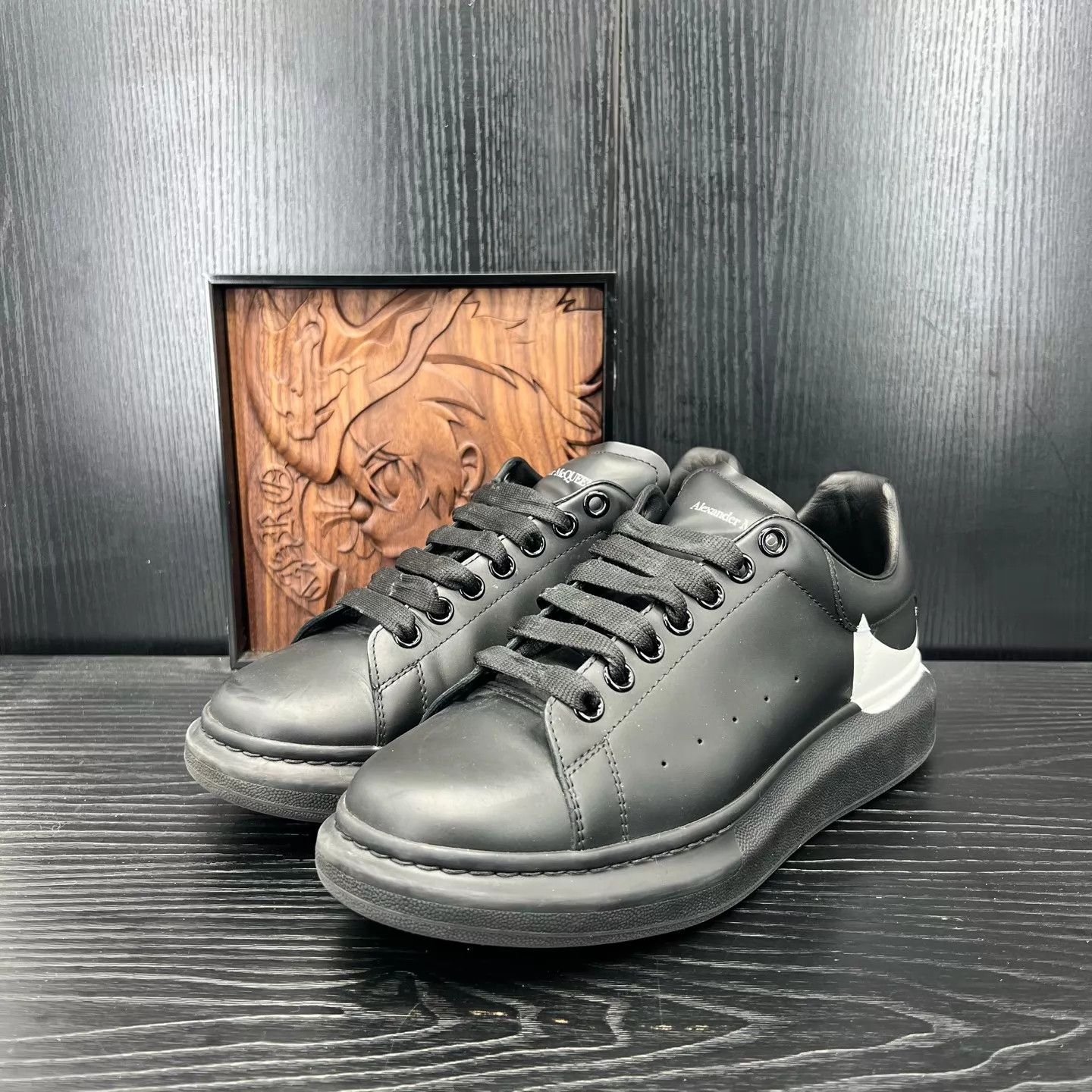 Alexander McQueen McQueen color blocked black and white jacket 42.5 Size US 9.5 / EU 42-43 - 1 Thumbnail