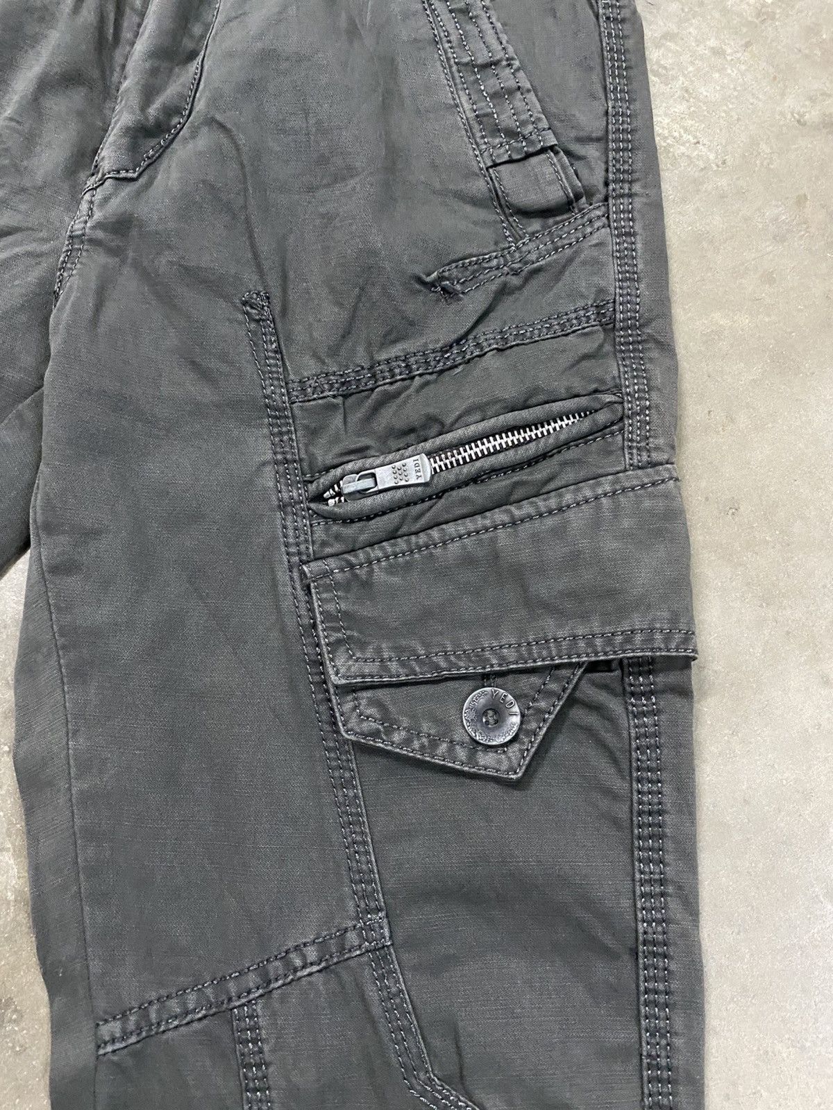 Japanese Brand Japanese Yedi Utility Cargo Pants @227 Size US 28 / EU 44 - 10 Thumbnail