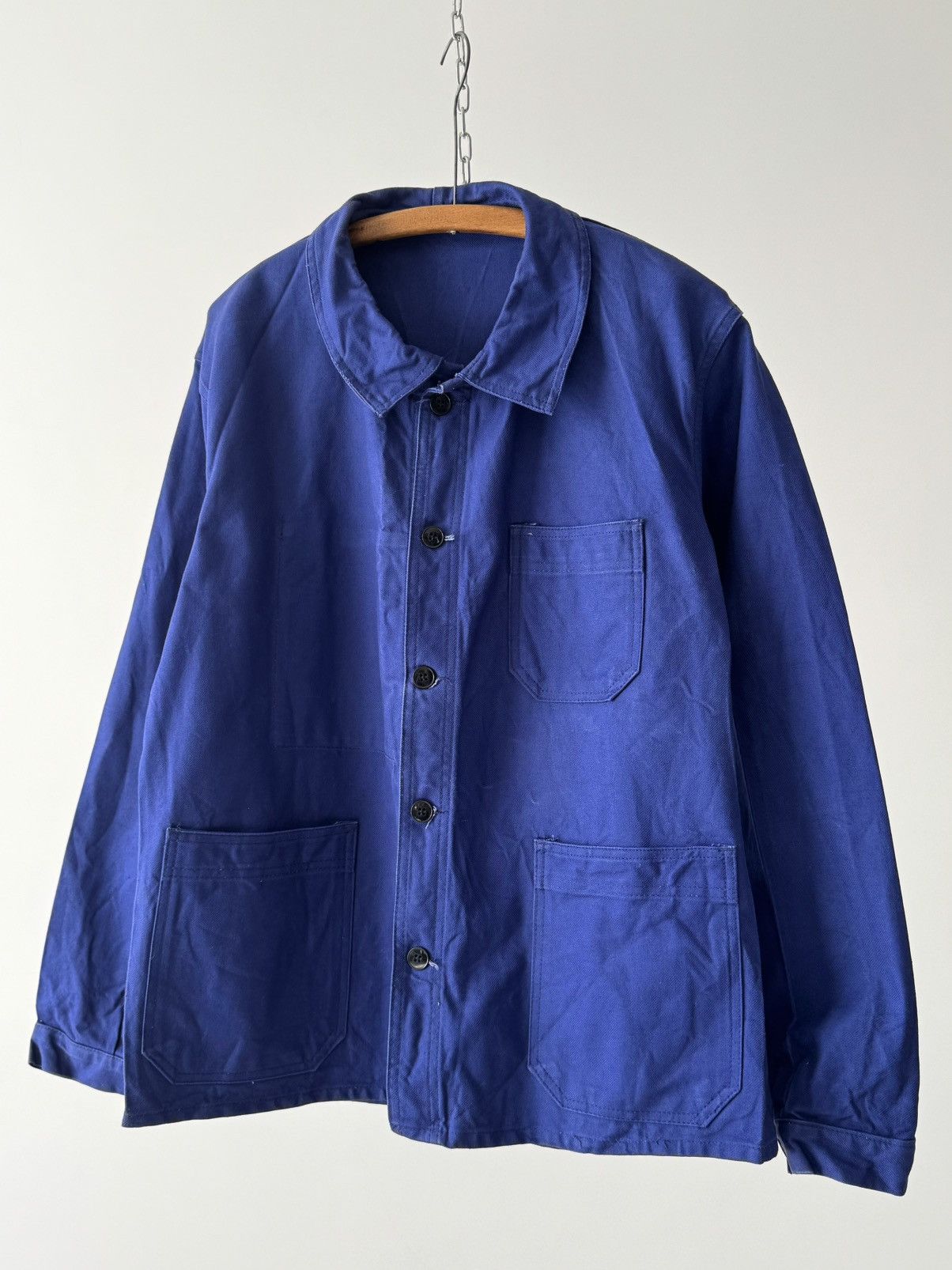 Le Laboureur × Vetra × Vintage 1960s Vintage French Workwear Sanfor Chore Jacket Size US M / EU 48-50 / 2 - 2 Thumbnail