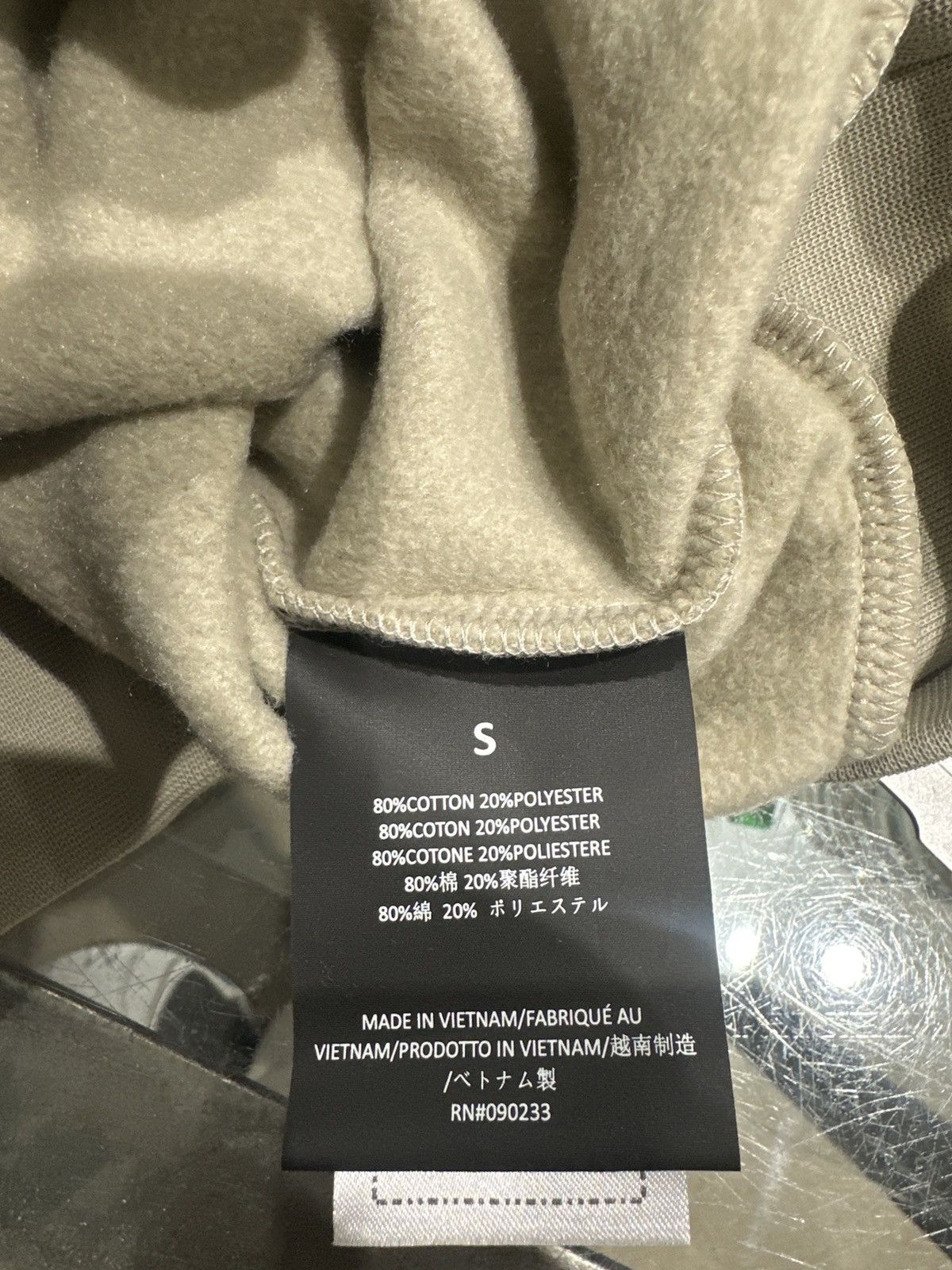 Essentials ESSENTIALS - Classic Fleece Hoodie Abbey Stone Size US S / EU 44-46 / 1 - 6 Thumbnail