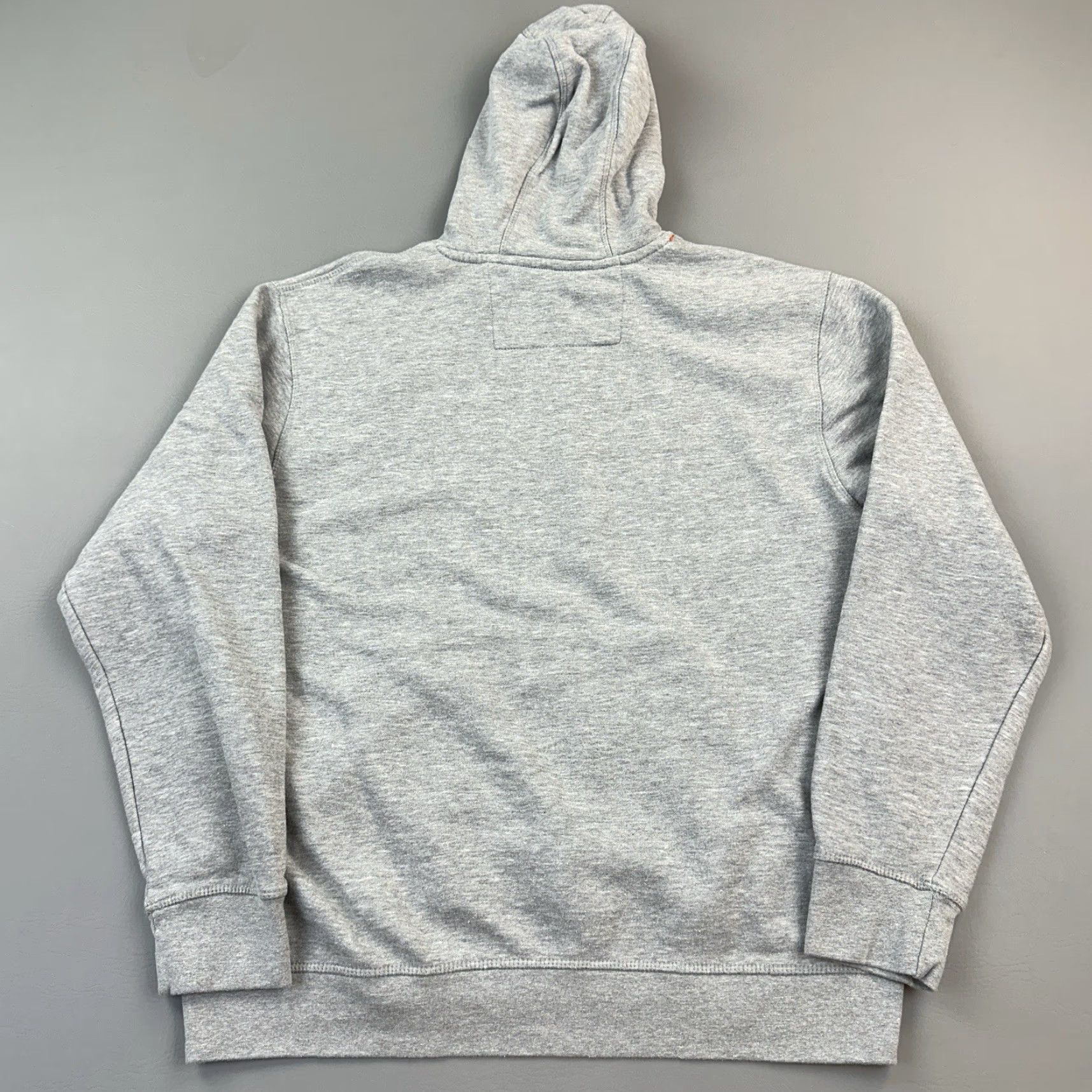 Chaps Chaps Hoodie Mens XL Gray Everyday Fleece USA Flag Logo Spell Out Pullover Shirt Mens XL Gray USA Flag Logo Pullover Hoodie Size US XL / EU 56 / 4 - 6 Thumbnail