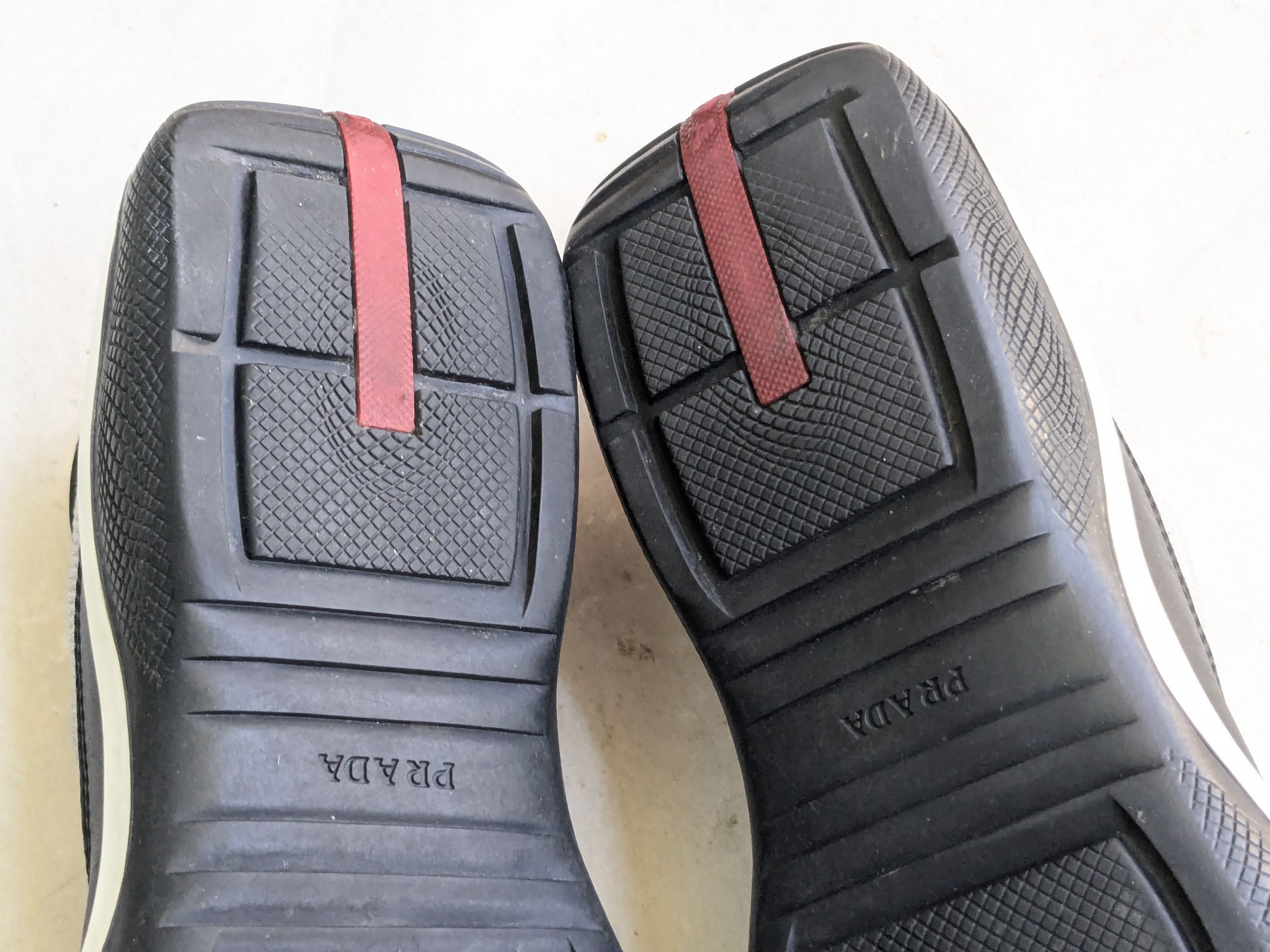 Prada Prada America's Cup Sneakers Black Silver 9.5 Leather Size US 9.5 / EU 42-43 - 15 Thumbnail