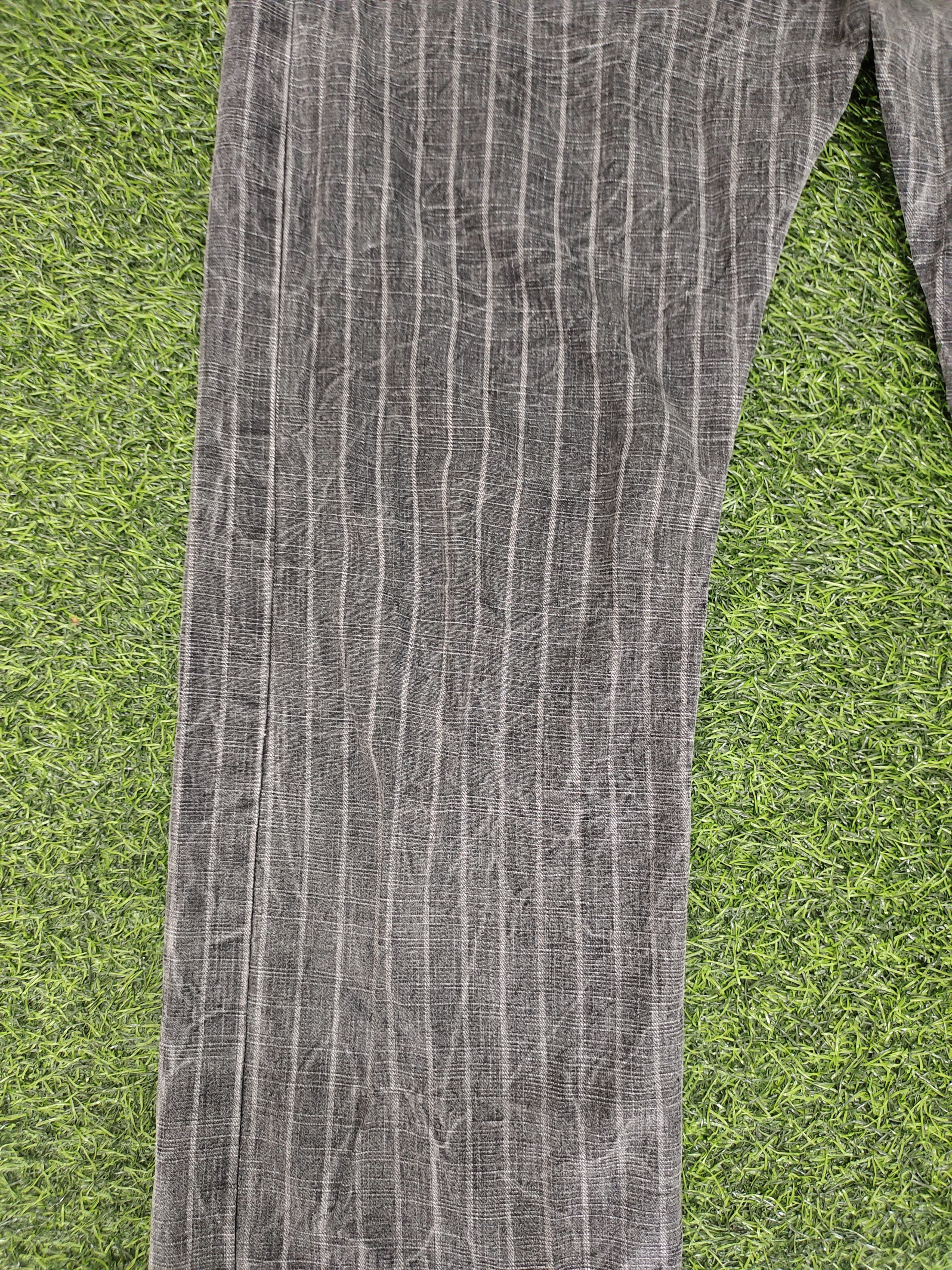 If Six Was Nine Vintage Root Three Japan Black Faded Striped Denim Pants Size US 32 / EU 48 - 5 Thumbnail