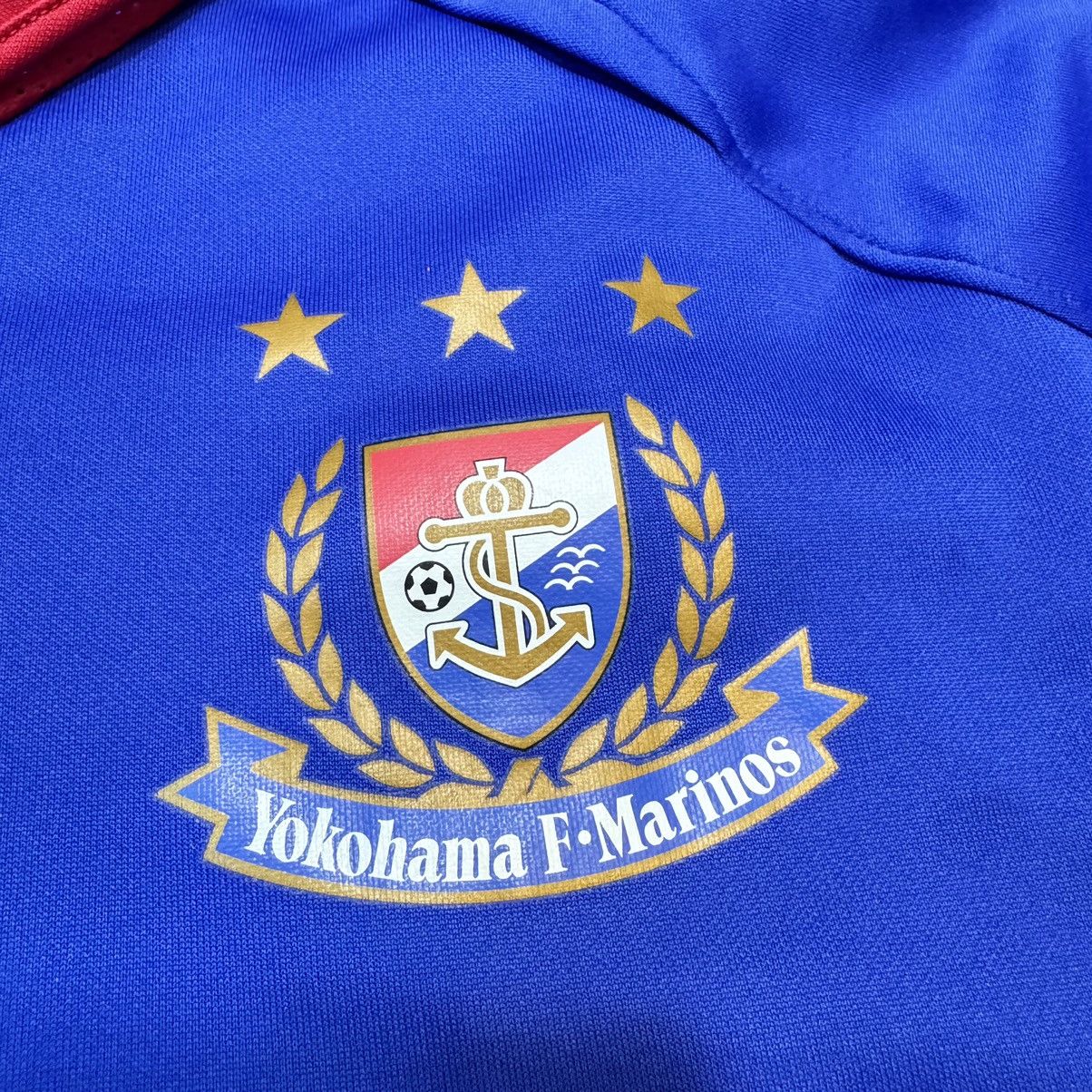 Adidas × Japanese Brand Yokohama F.Marinos 2004 longsleeves home shirt Size US L / EU 52-54 / 3 - 5 Thumbnail