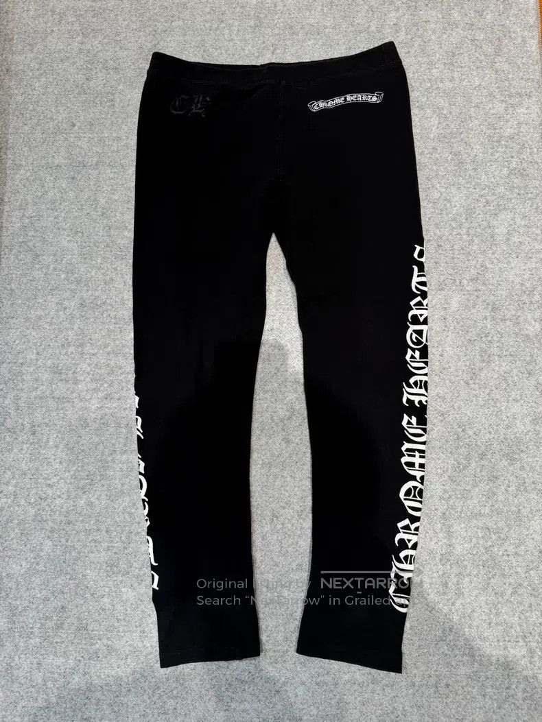 Chrome Hearts CHROME HEARTS size L Ladies Side Logo Black Casual Sports Size 23" - 1 Thumbnail
