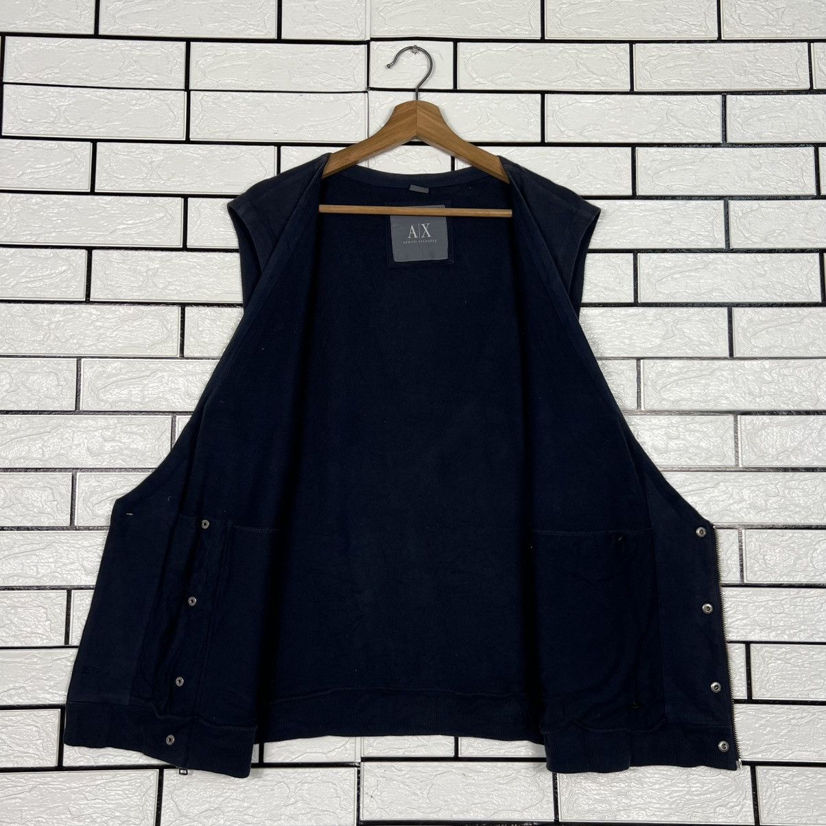 Armani Exchange ARMANI EXCHANGE Asymmetrical Vest #4089-C186 Size US L / EU 52-54 / 3 - 11 Thumbnail