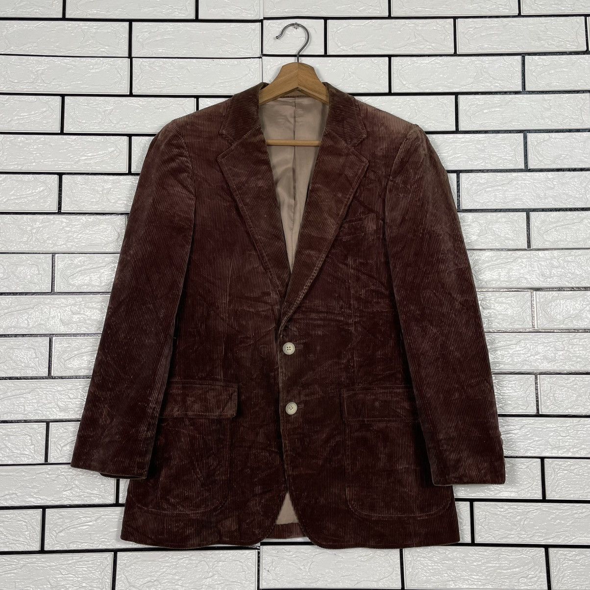 Stanley Blacker Blacker Brothers By Stanley Blacker Corduroy Blazer Jacket Size US S / EU 44-46 / 1 - 1 Thumbnail