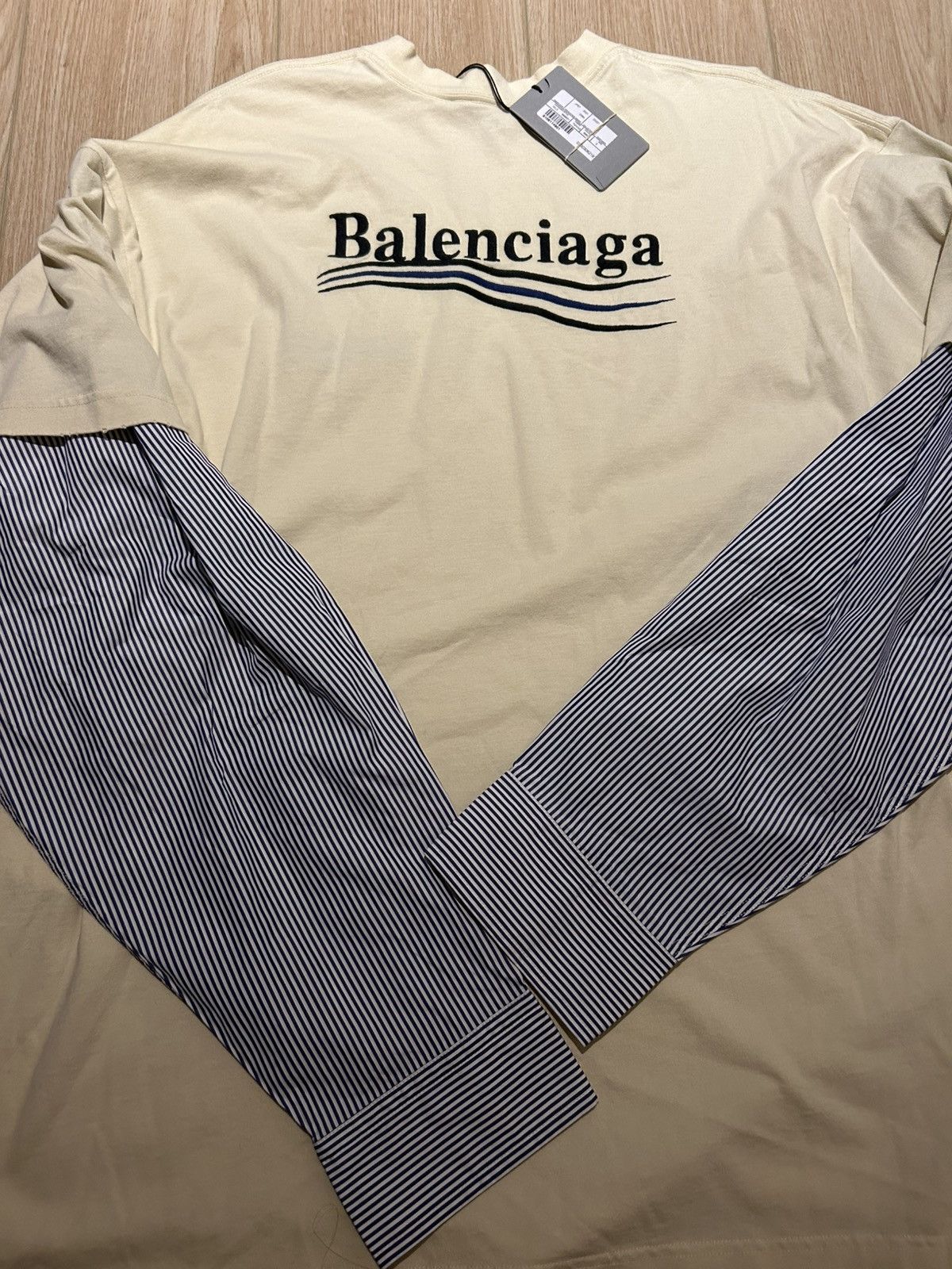 Balenciaga Balenciaga Campaign Layered Sweatshirt Size US L / EU 52-54 / 3 - 2 Thumbnail