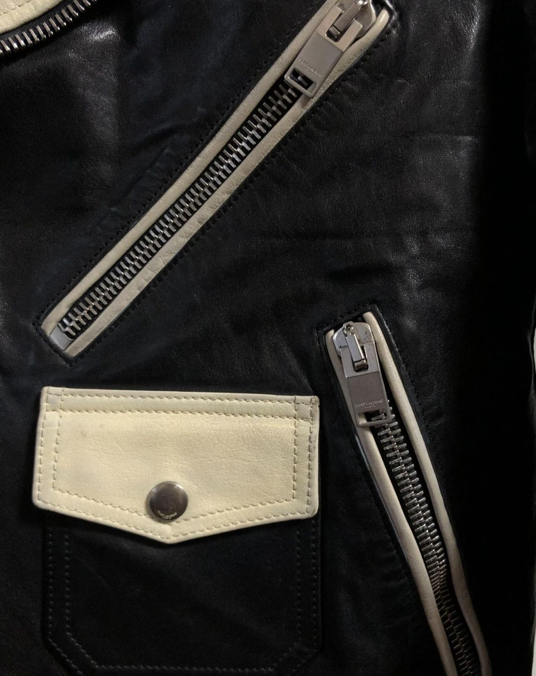 Saint Laurent Paris saint laurent Show Biker Jacket Size US M / EU 48-50 / 2 - 4 Thumbnail