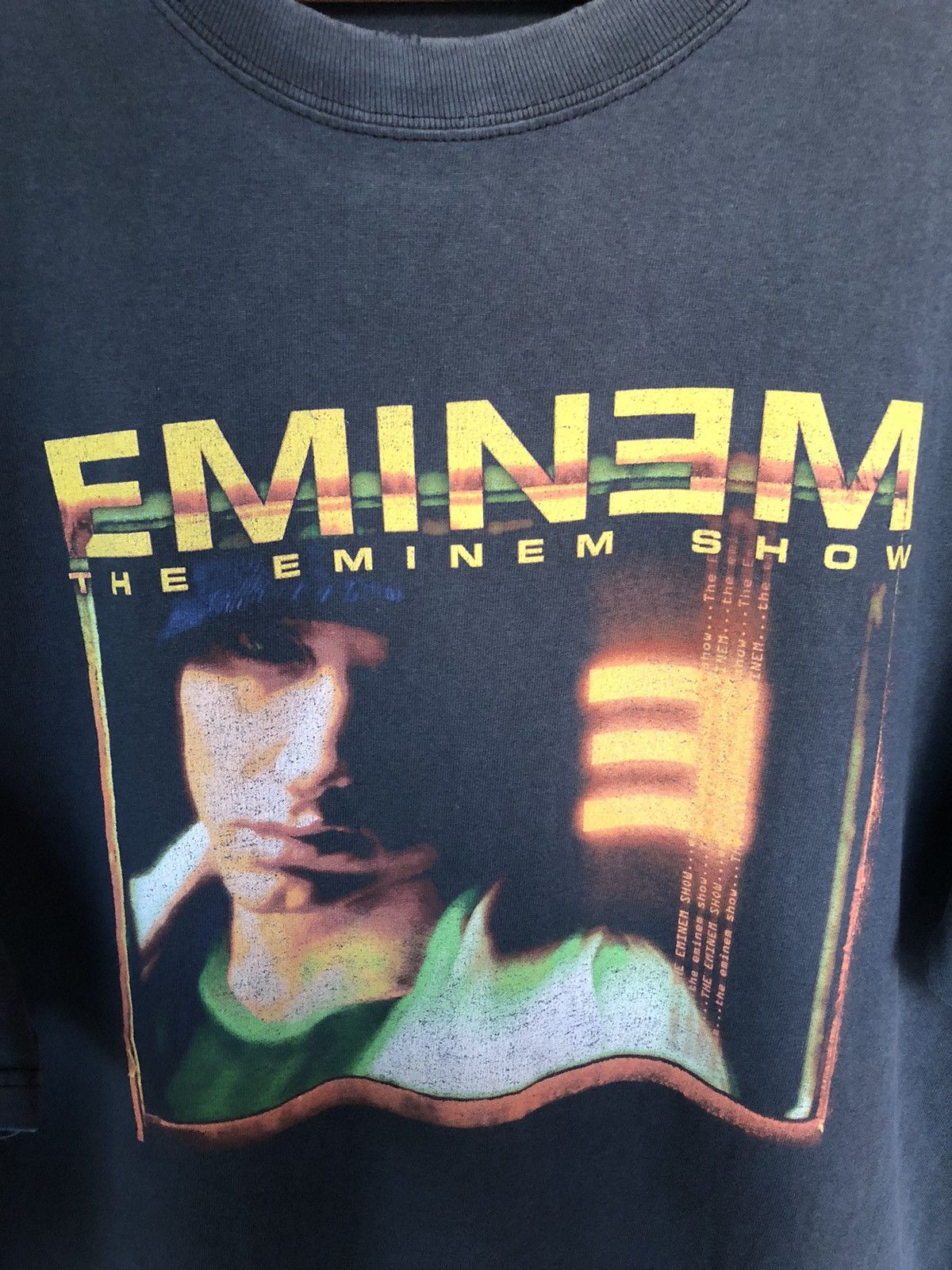 Eminem Vintage 2002 Eminem Show Distressed Shirt Tee Size US L / EU 52-54 / 3 - 4 Thumbnail