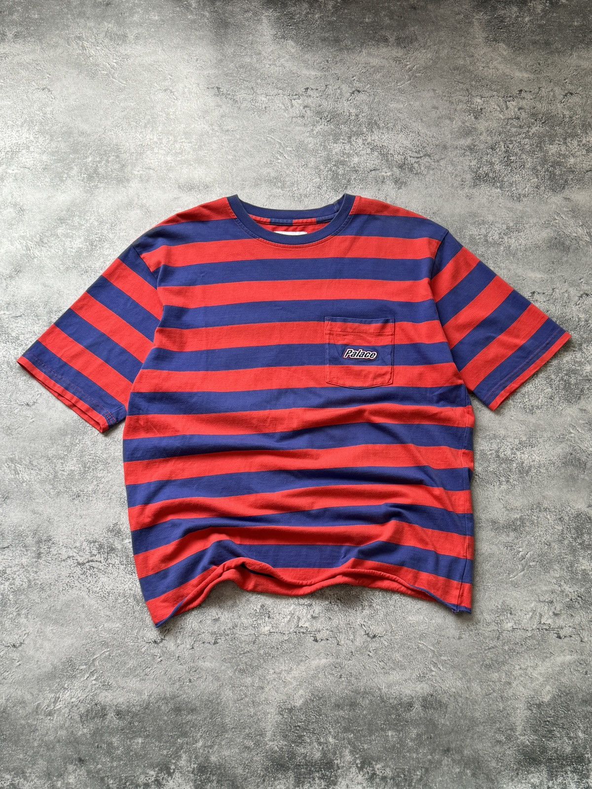 Palace Palace Block Stripe T-Shirt size L Size US L / EU 52-54 / 3 - 1 Thumbnail