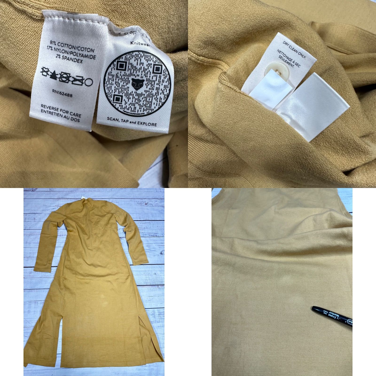 Vintage Lita by Ciara Cardigan Sweater Sz L Brown Women Long Duster 4 Button New Size L / US 10 / IT 46 - 8 Thumbnail