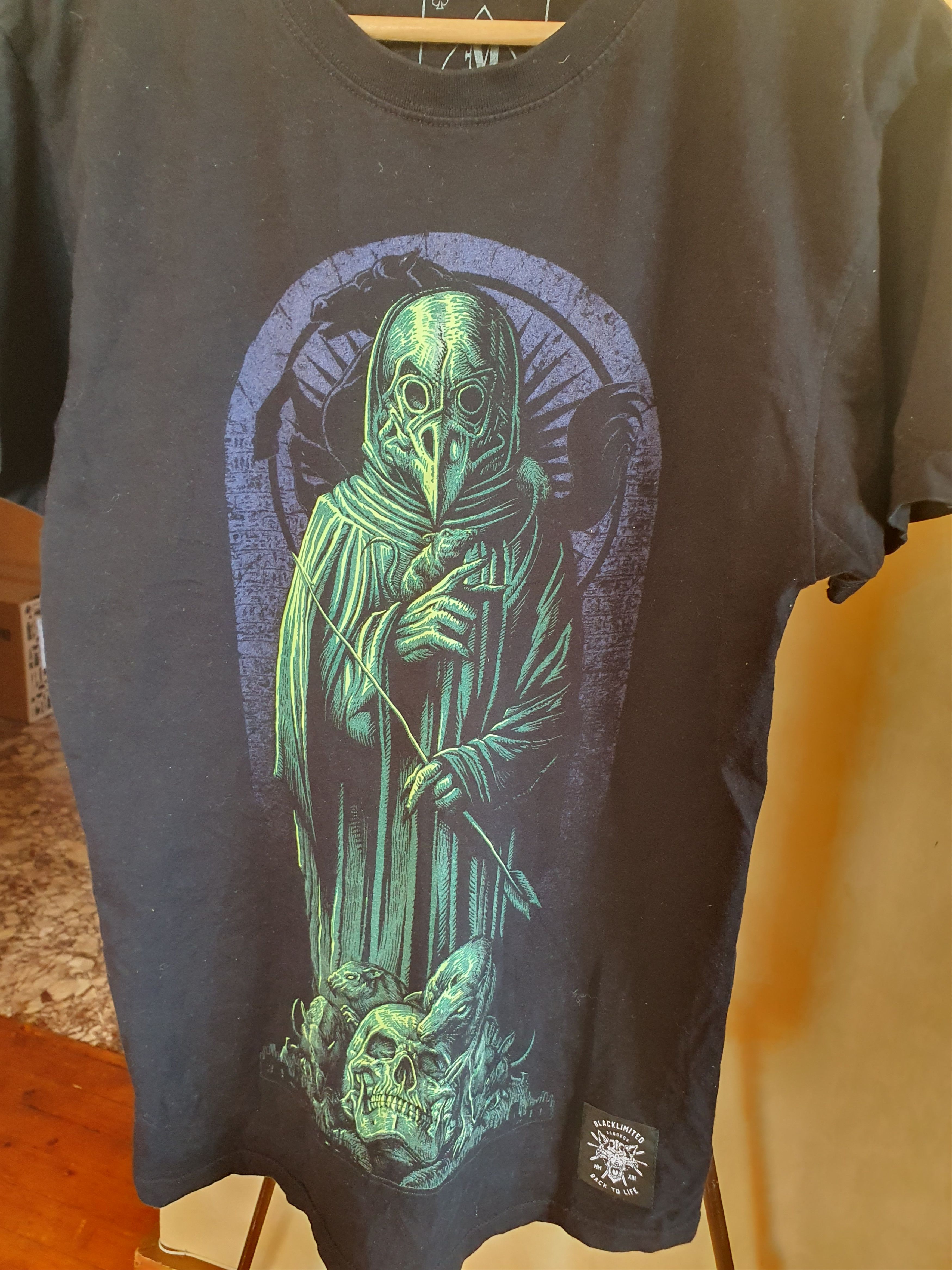 Other Black Limited Bangkok The 4 Horsman Plague t-shirt sz M Size US M / EU 48-50 / 2 - 7 Thumbnail