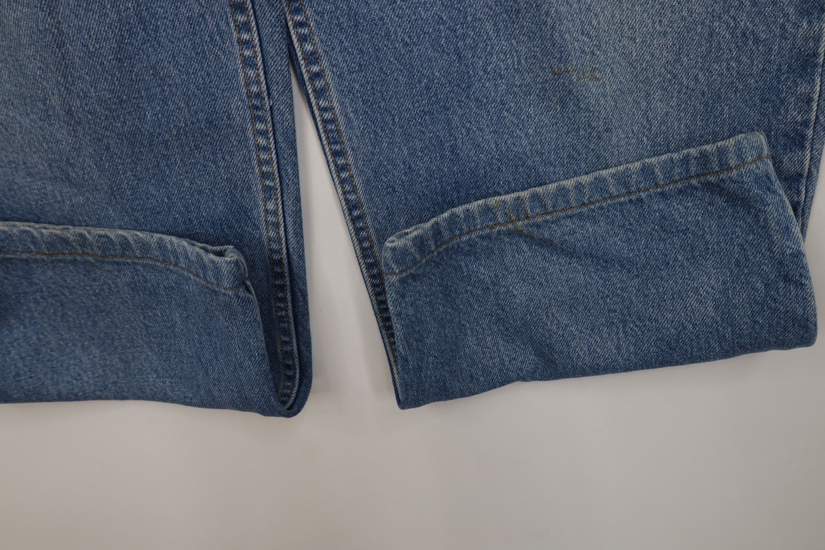 Levi's Vintage Y2K 2002 Levis 468 Relaxed Straight Leg Jeans Blue Size US 36 / EU 52 - 5 Thumbnail
