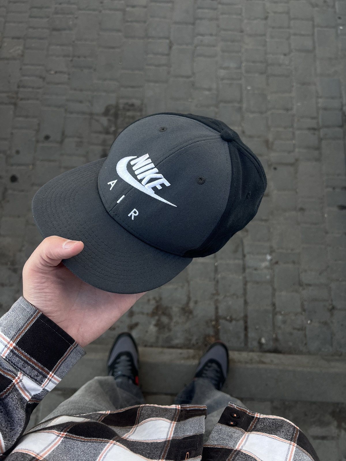 Vintage VERY RARE NIKE TRUE AIR BIG LOGO SWOOSH CAP RETRO Y2K 90s Size ONE SIZE - 1 Thumbnail