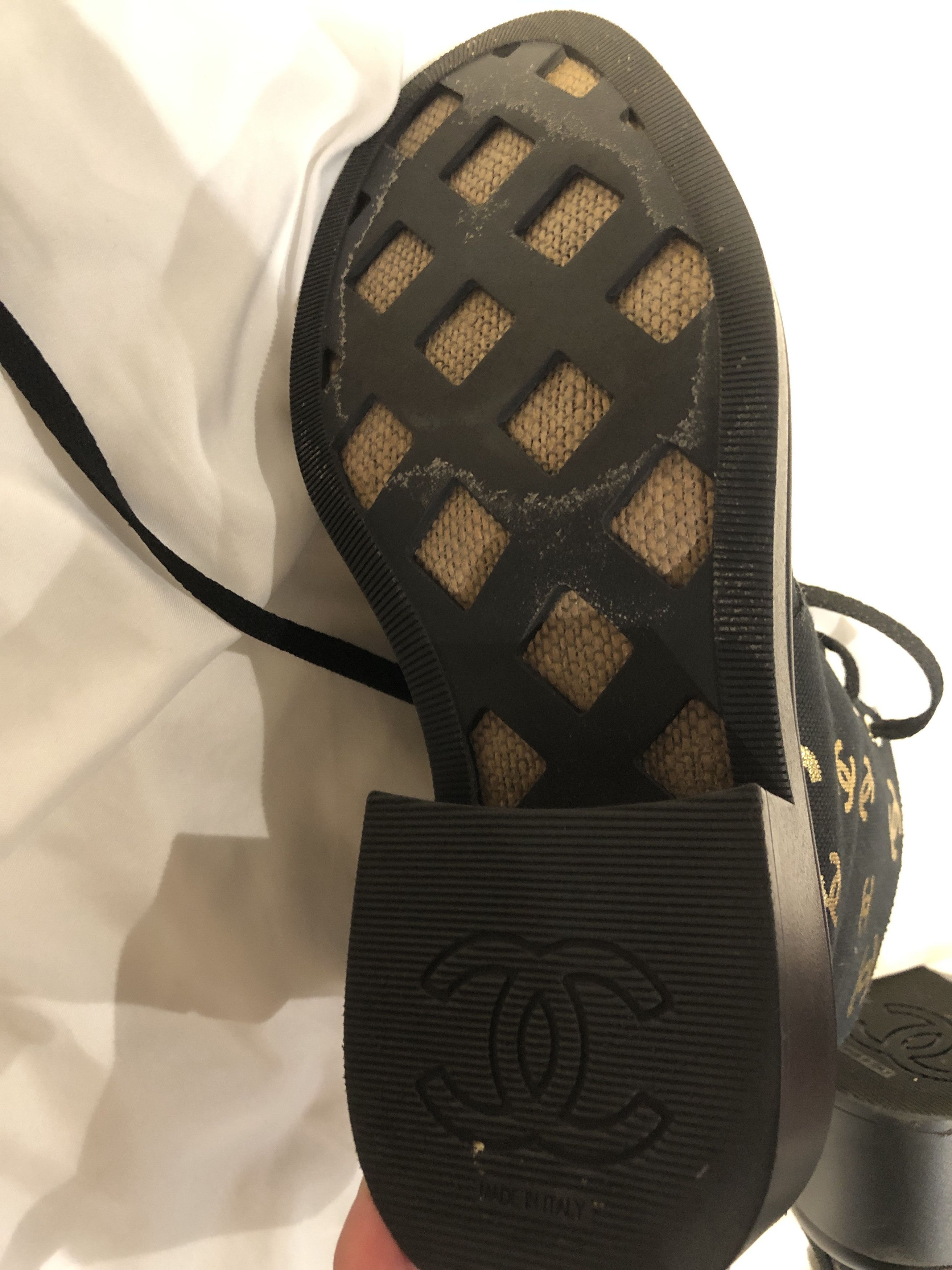 Chanel 2022 Interlocking CC Logo Boots Size US 6.5 / IT 36.5 - 6 Thumbnail