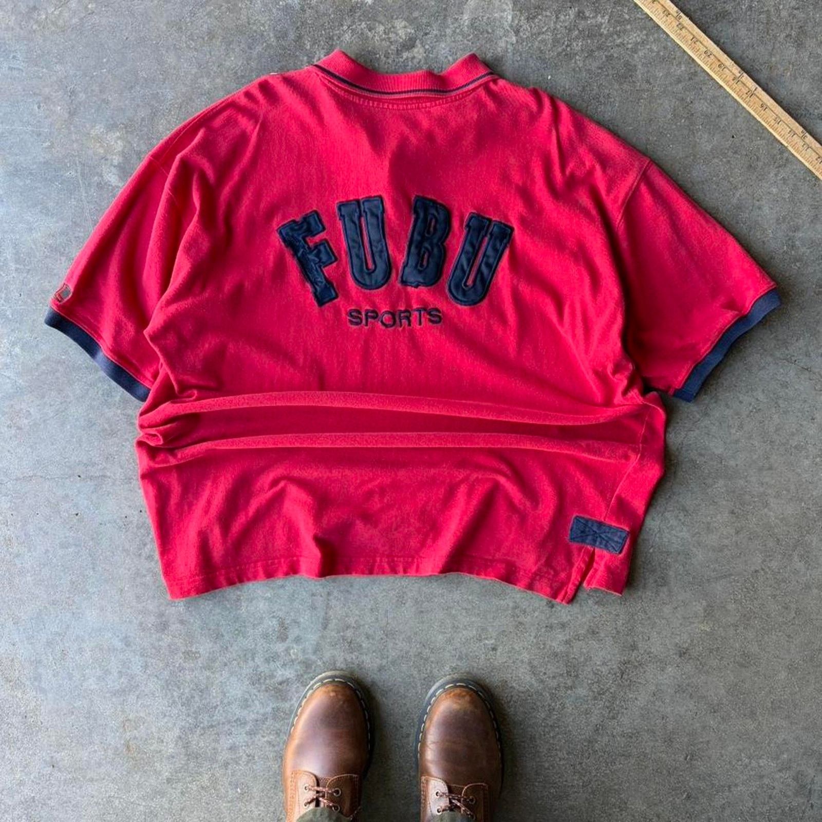 Fubu 2000s fubu oversized polo Size US XXL / EU 58 / 5 - 1 Thumbnail