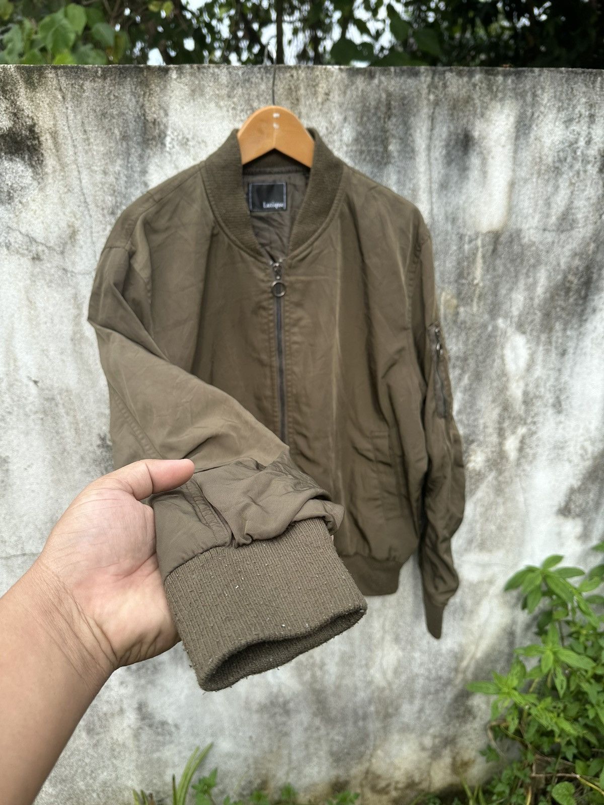 Japanese Brand Latique bomber jacket Size US L / EU 52-54 / 3 - 4 Thumbnail