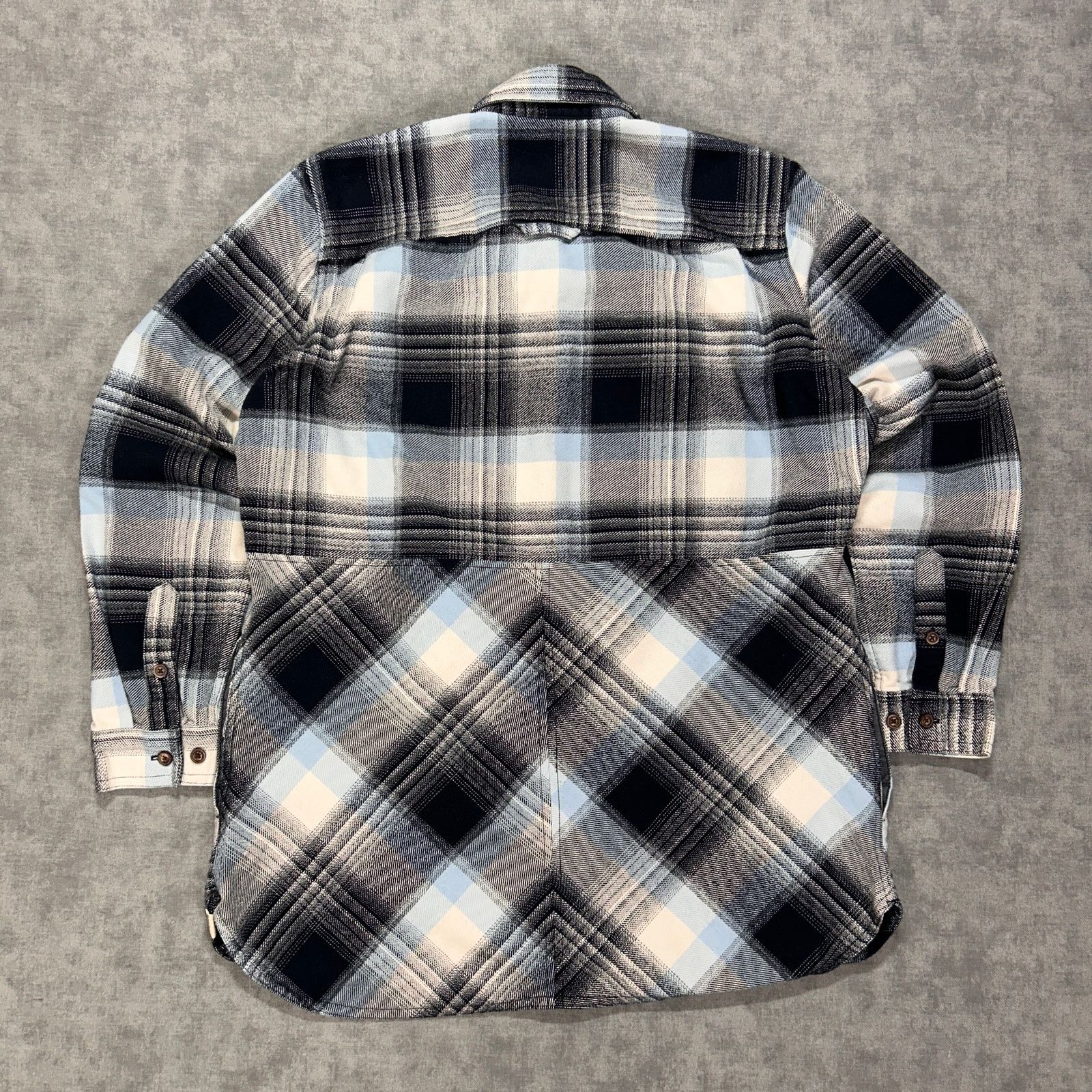 Duluth Trading Company Duluth Trading Co Folklore Flannel casual plaid shacket wm L Size L / US 10 / IT 46 - 2 Thumbnail