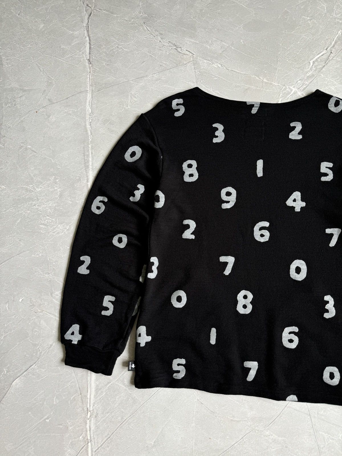 SOU SOU SOU SOU x Le Coq Sportif Number Pattern Sweatshirt Avantgard Size US M / EU 48-50 / 2 - 9 Thumbnail