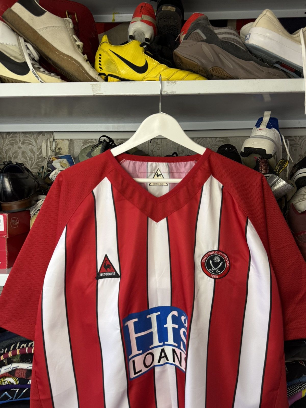 Vintage Vintage Sheffield United Retro Home Football Shirt 2004/05 Size US XL / EU 56 / 4 - 2 Thumbnail