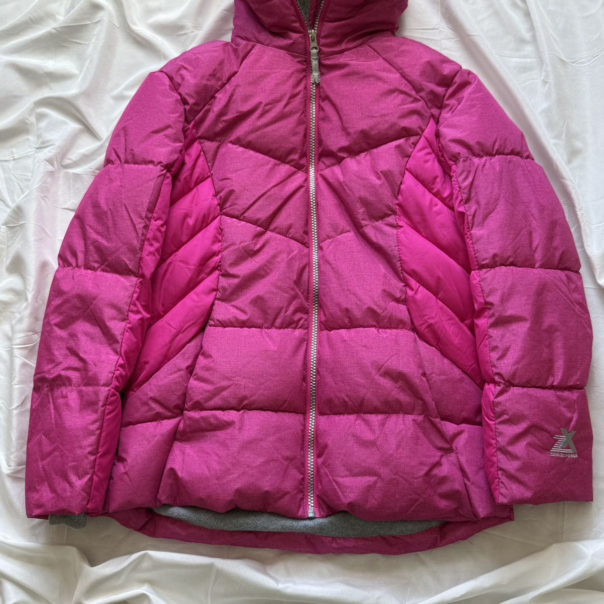 ZeroXposur ZeroXposur Girls Pink Puffer Jacket L 14 Sherpa Lined Winter Size L / US 10 / IT 46 - 3 Thumbnail