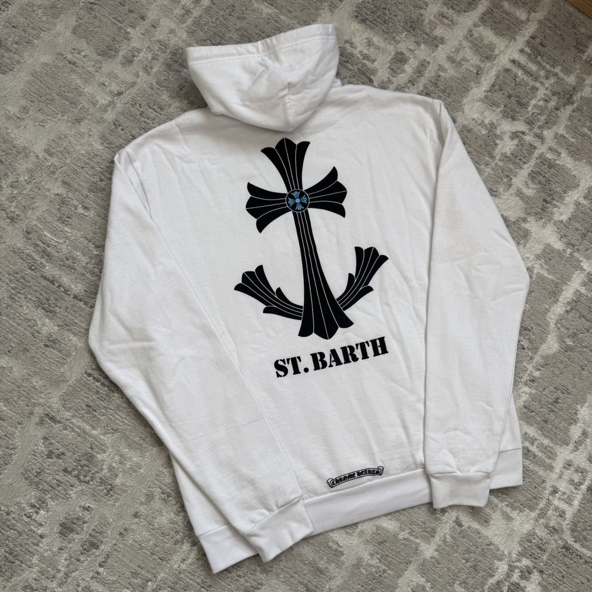 Chrome Hearts St barths cross pullover hoodie Size US M / EU 48-50 / 2 - 1 Thumbnail
