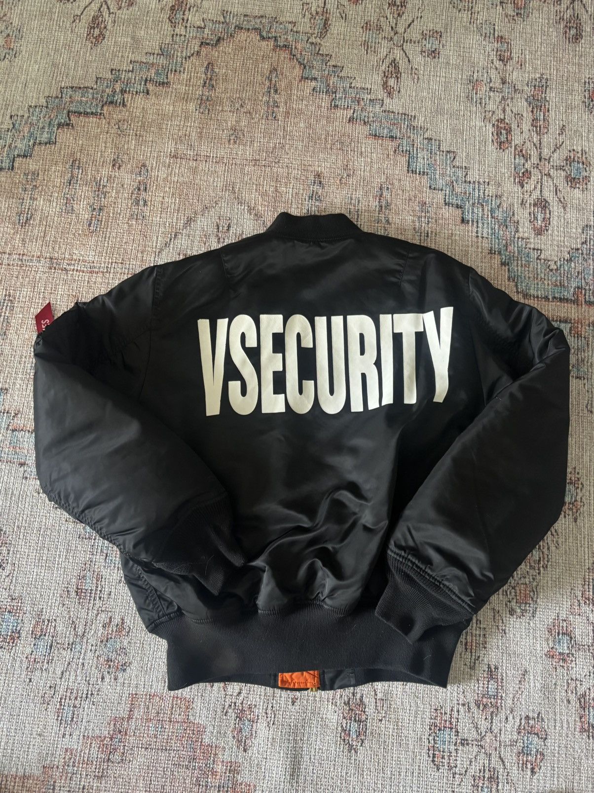 Alpha Industries × Playboi Carti Alpha Industries VSECURITY Bomber Jacket Size US M / EU 48-50 / 2 - 3 Thumbnail