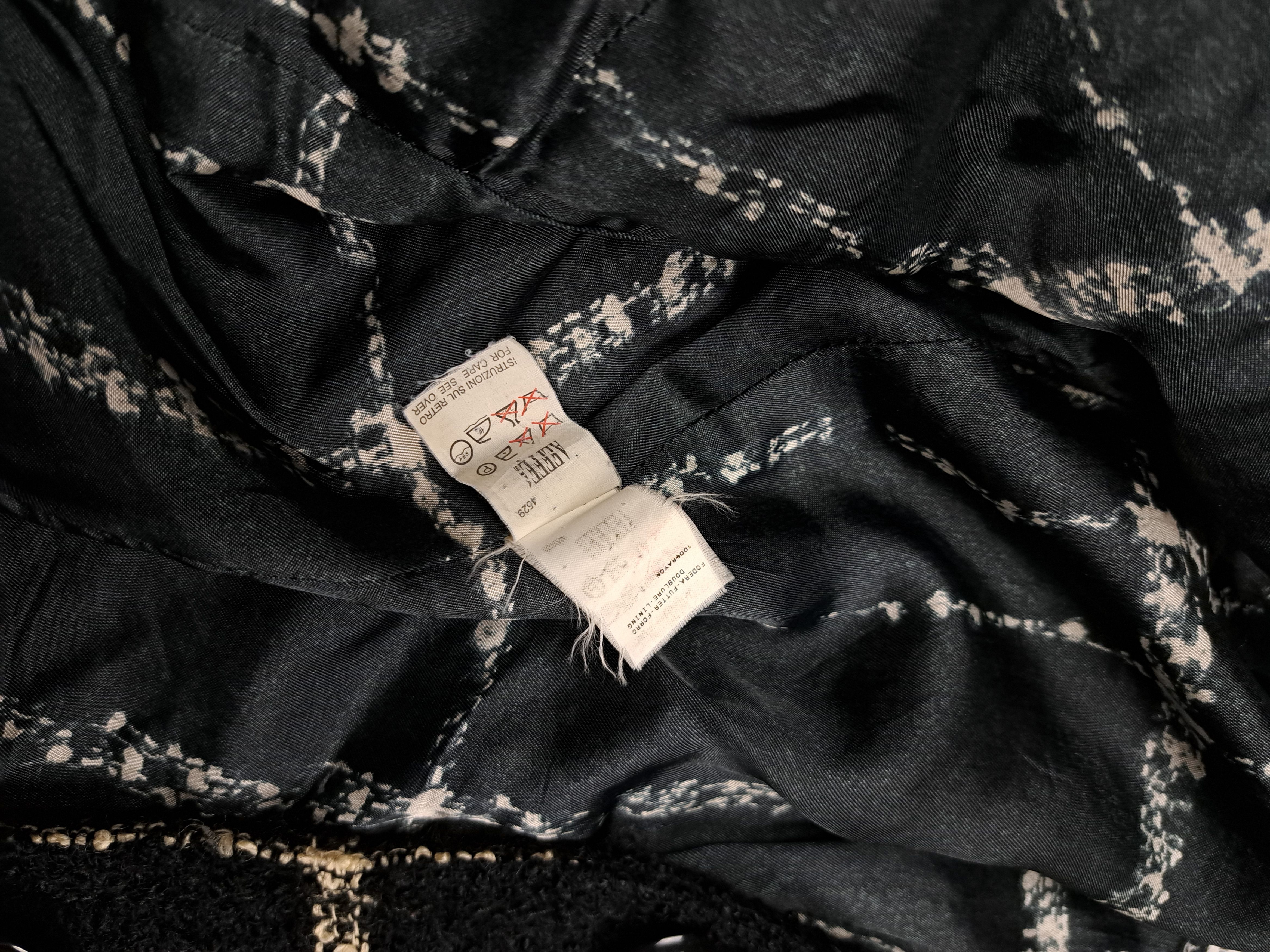 Moschino Moschino Archive Mohair Checked Coat Avant Garde Luxury Size M / US 6-8 / IT 42-44 - 8 Thumbnail