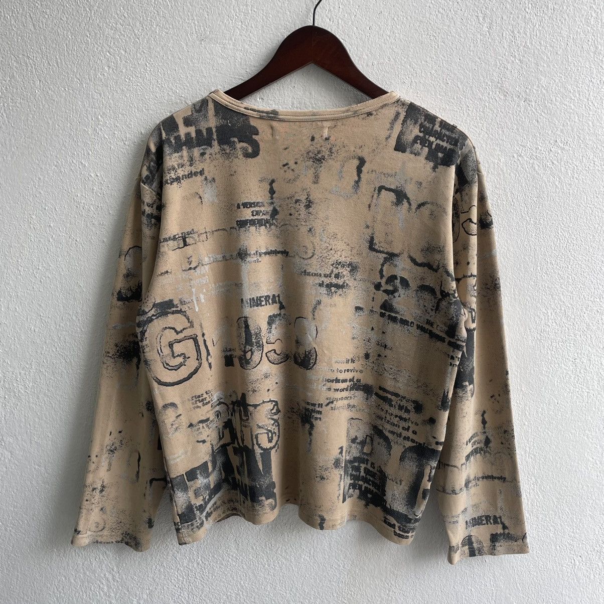 BERNINGS SHO Vintage Bernings-Sho Punk Styles Gothic Longsleeve Shirts Size US M / EU 48-50 / 2 - 7 Thumbnail