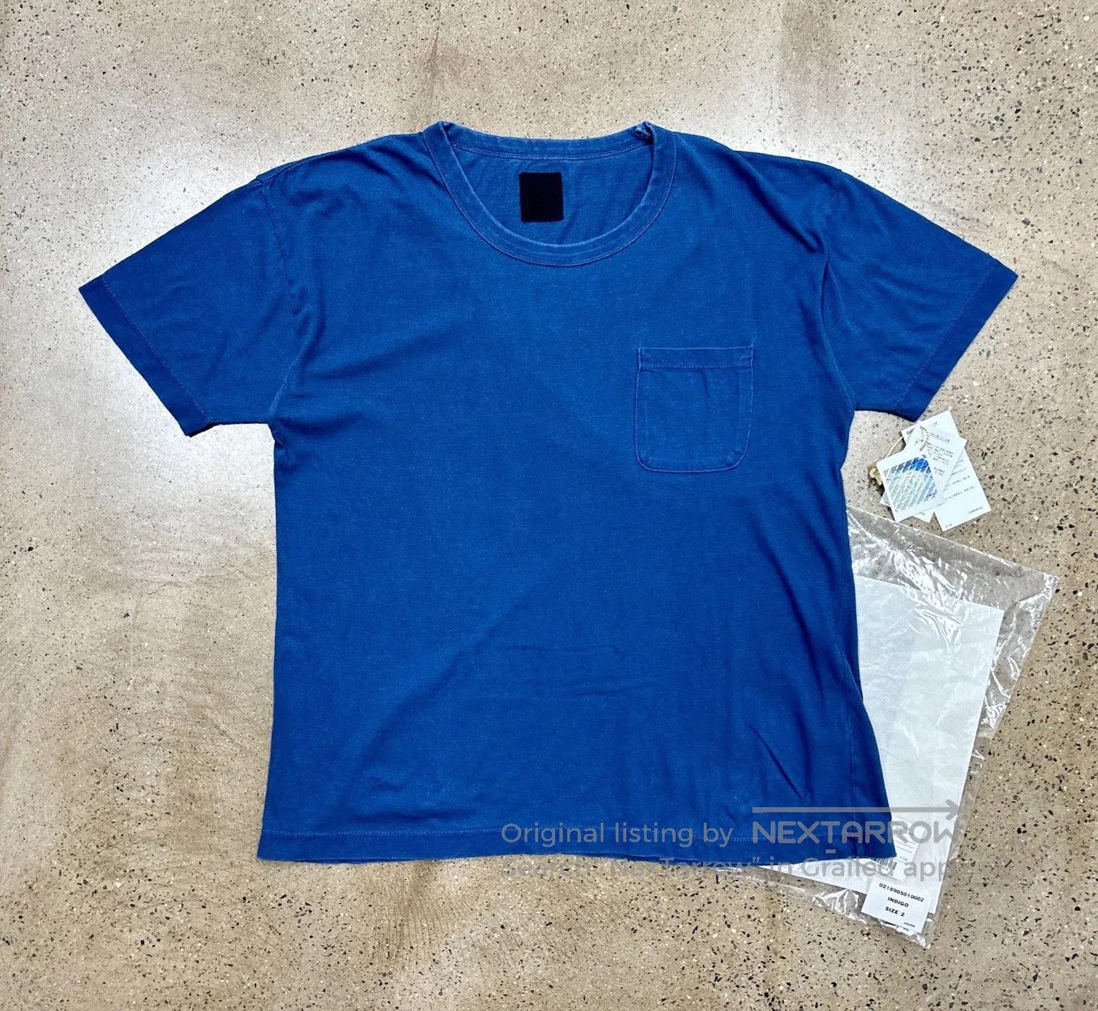 Visvim Visvim ICT Jumbo Crew Indigo Tee. Size US M / EU 48-50 / 2 - 1 Thumbnail