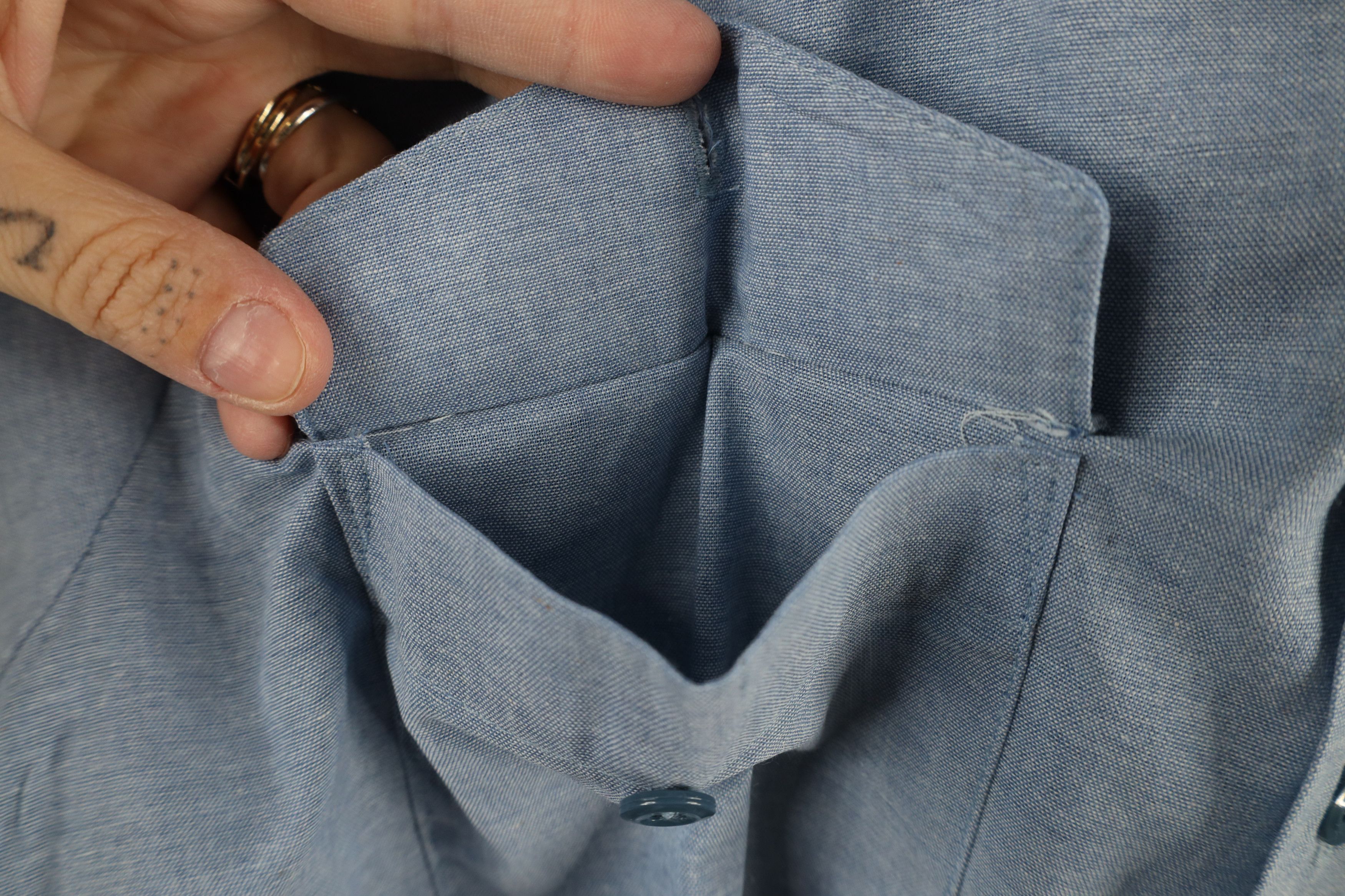 Vintage Deadstock Vintage 70s 80s Military Utility Button Shirt US Size US M / EU 48-50 / 2 - 5 Thumbnail