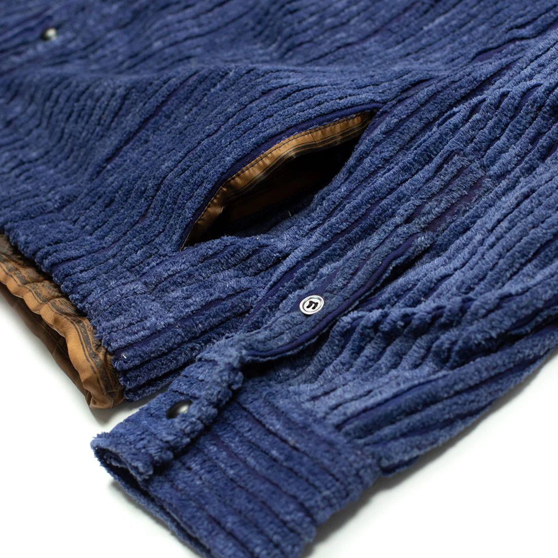 Post-Imperial Ikeja Hand-Dyed Chenille Corduroy Jacket Size US S / EU 44-46 / 1 - 6 Thumbnail