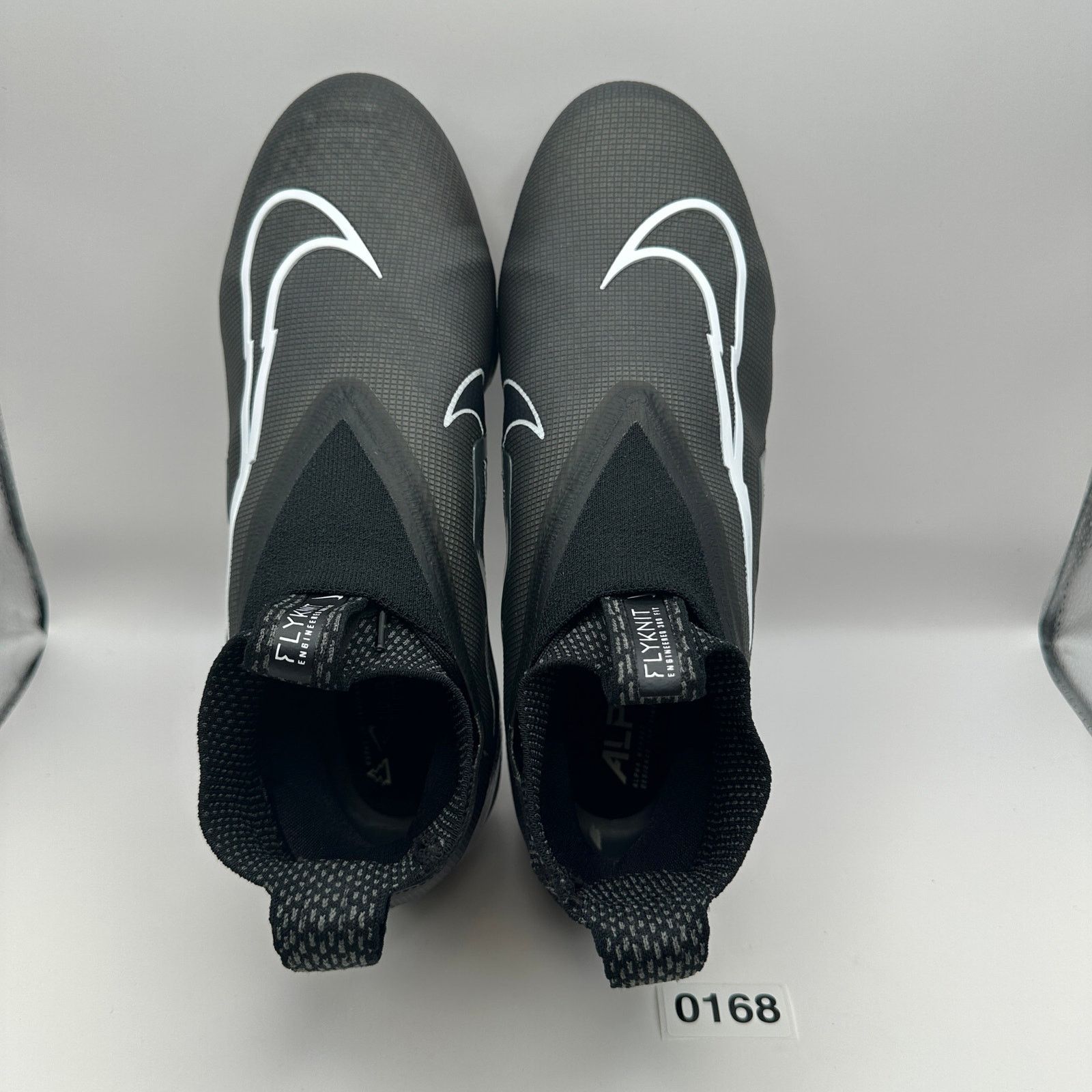 Nike NIKE Men's 9.5 Alpha Menace ELITE 3 Football Cleats Black Size US 9.5 / EU 42-43 - 6 Thumbnail
