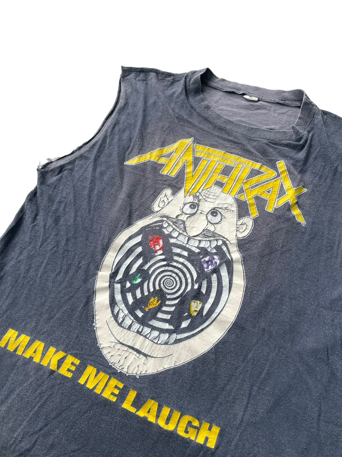 Band Tees VTG 1988 Anthrax Road To Euphoria Monster of Rock Size US L / EU 52-54 / 3 - 2 Thumbnail