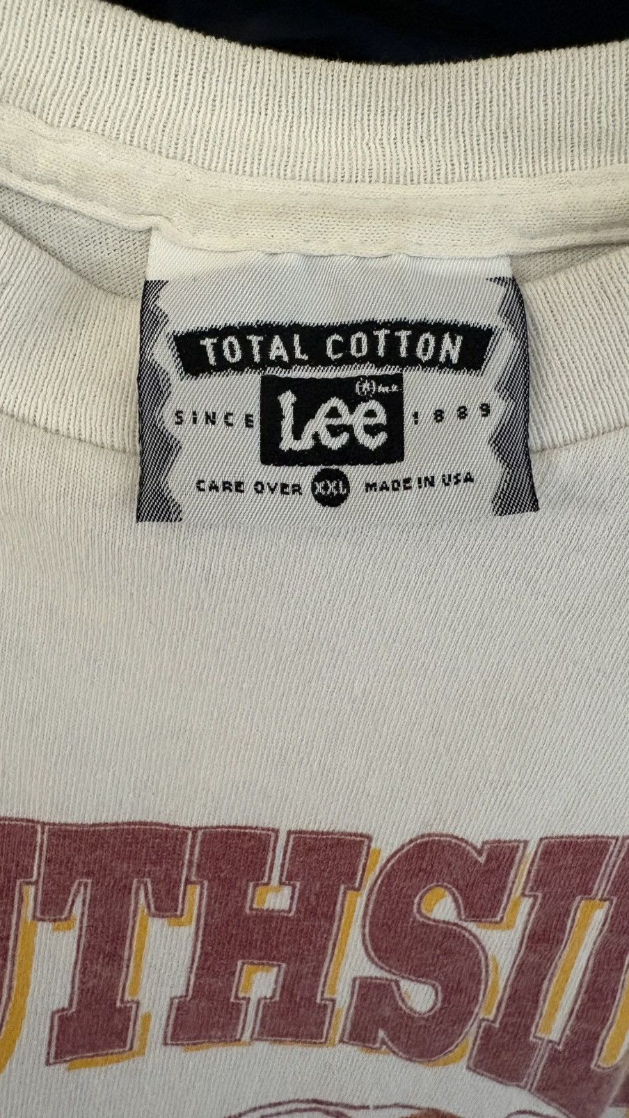 Other Lee Southside Scrappies white cotton tee XXL Size US XXL / EU 58 / 5 - 5 Thumbnail