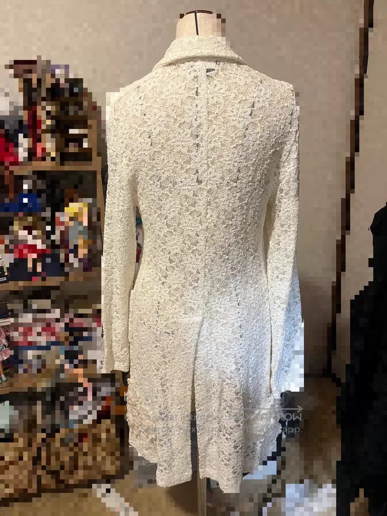 Comme des Garcons Comme Des Garcons Cream lace three-dimensional crochet flo Size S / US 4 / IT 40 - 3 Thumbnail