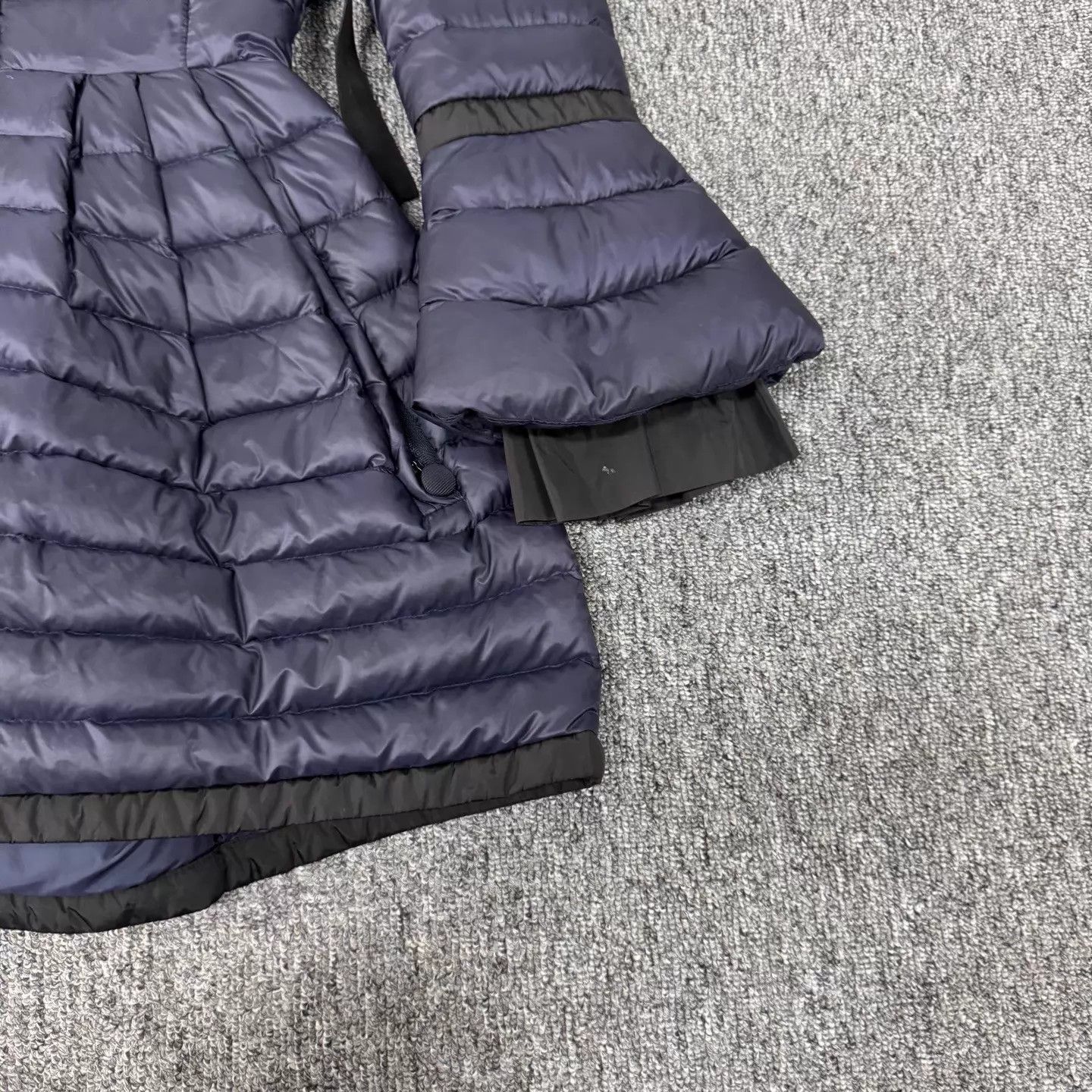 Moncler Moncler Couperin Slim Waist-Tied Skirted Down Jkt 0 99% New Size XS / US 0-2 / IT 36-38 - 3 Thumbnail
