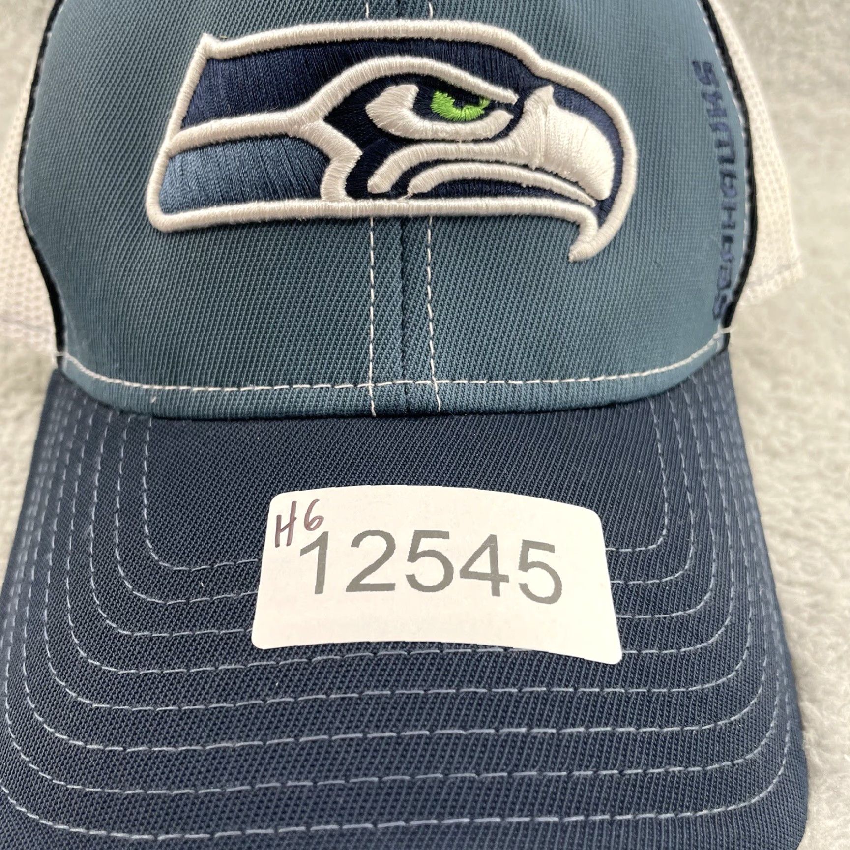 NFL Seattle Seahawks Hat Cap Strapback Men One Size Blue Green NFL Sportswear Athleisure Mens Size ONE SIZE - 8 Thumbnail