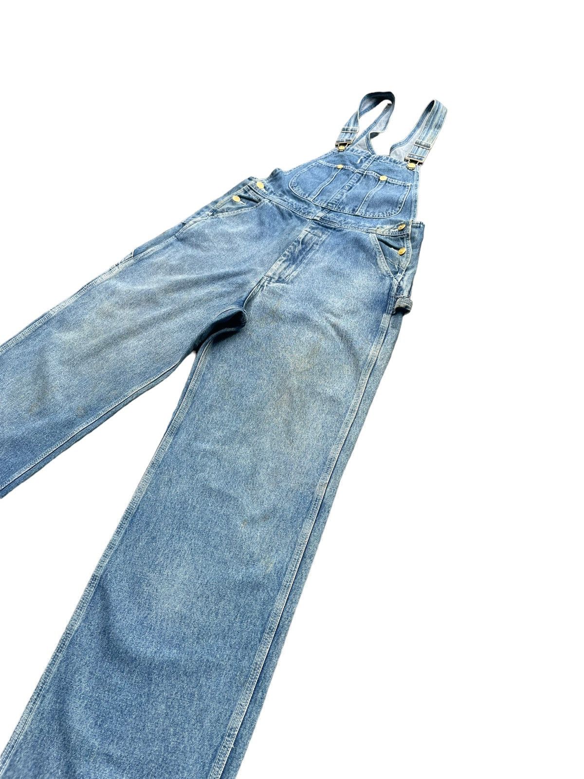 Japanese Brand × Vintage Vintage Gold Rush Denim Overalls Size US 32 / EU 48 - 2 Thumbnail