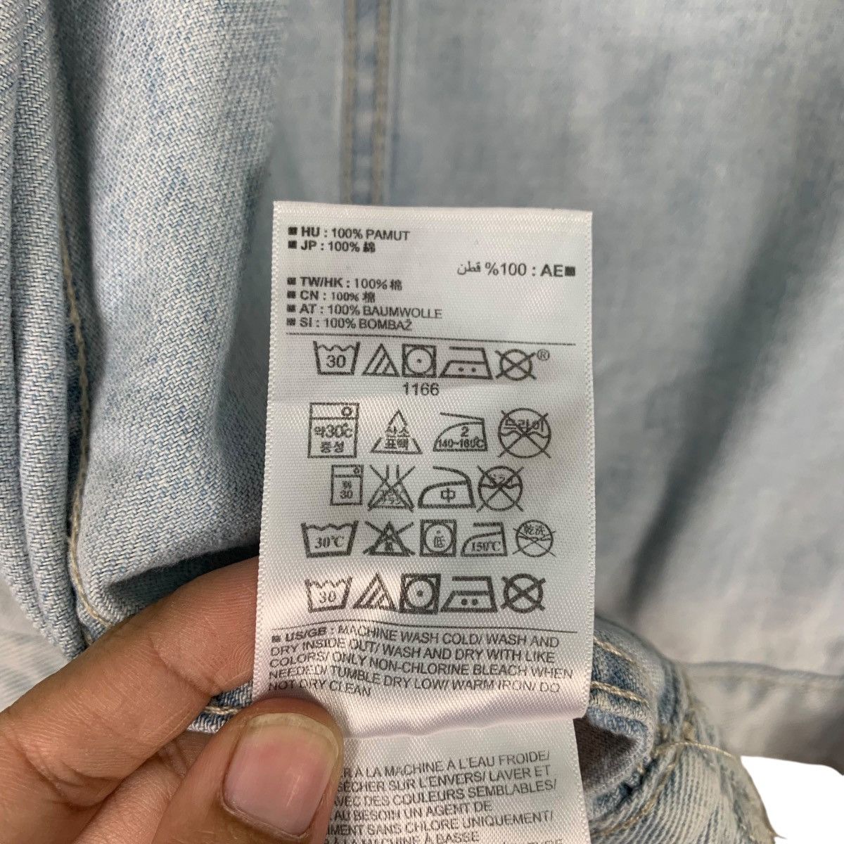 Gap GAP 1969 Washed Denim Jacket #1290-C58 Size L / US 10 / IT 46 - 17 Thumbnail