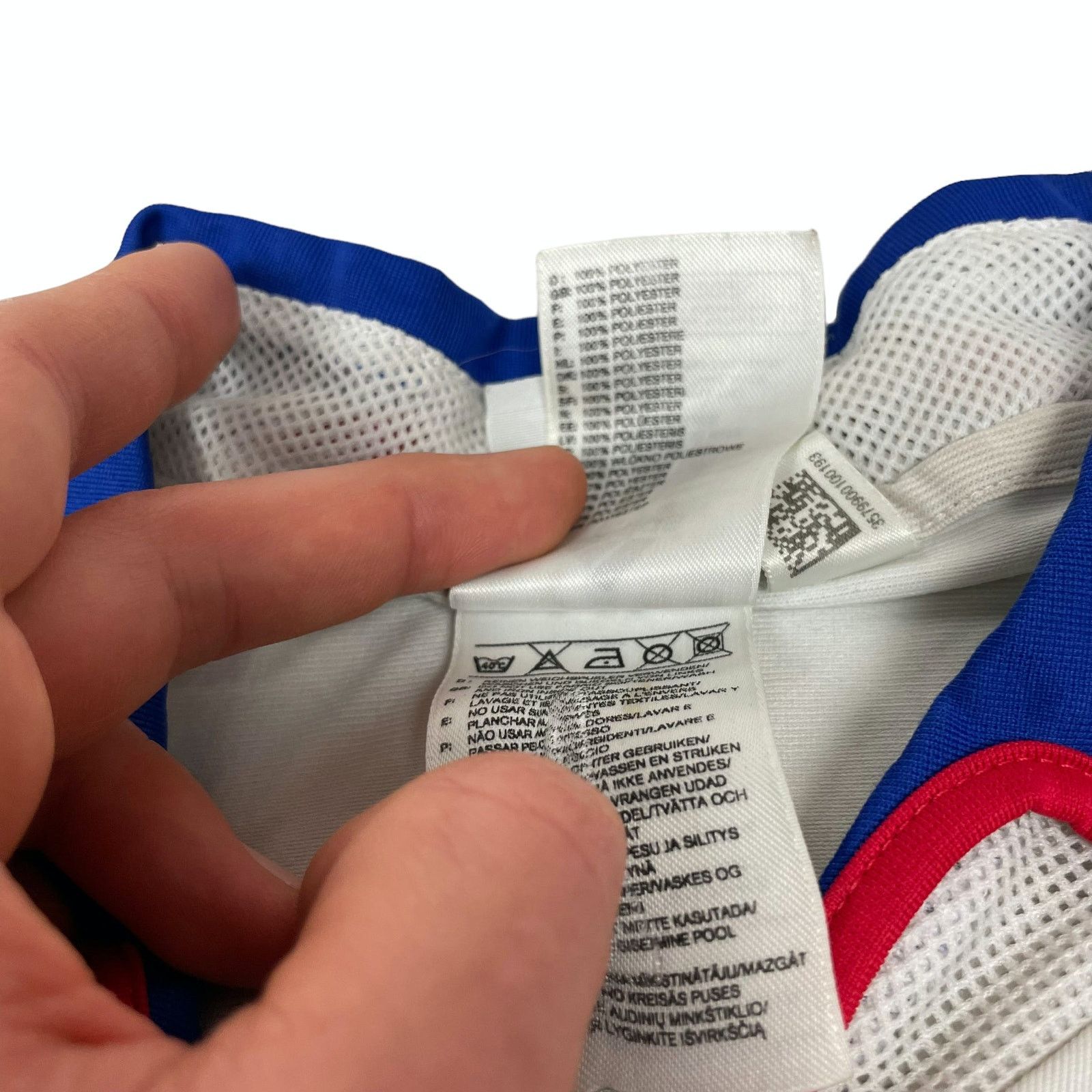Adidas Adidas Mens White France National Football Team Jersey Large Size US L / EU 52-54 / 3 - 13 Thumbnail