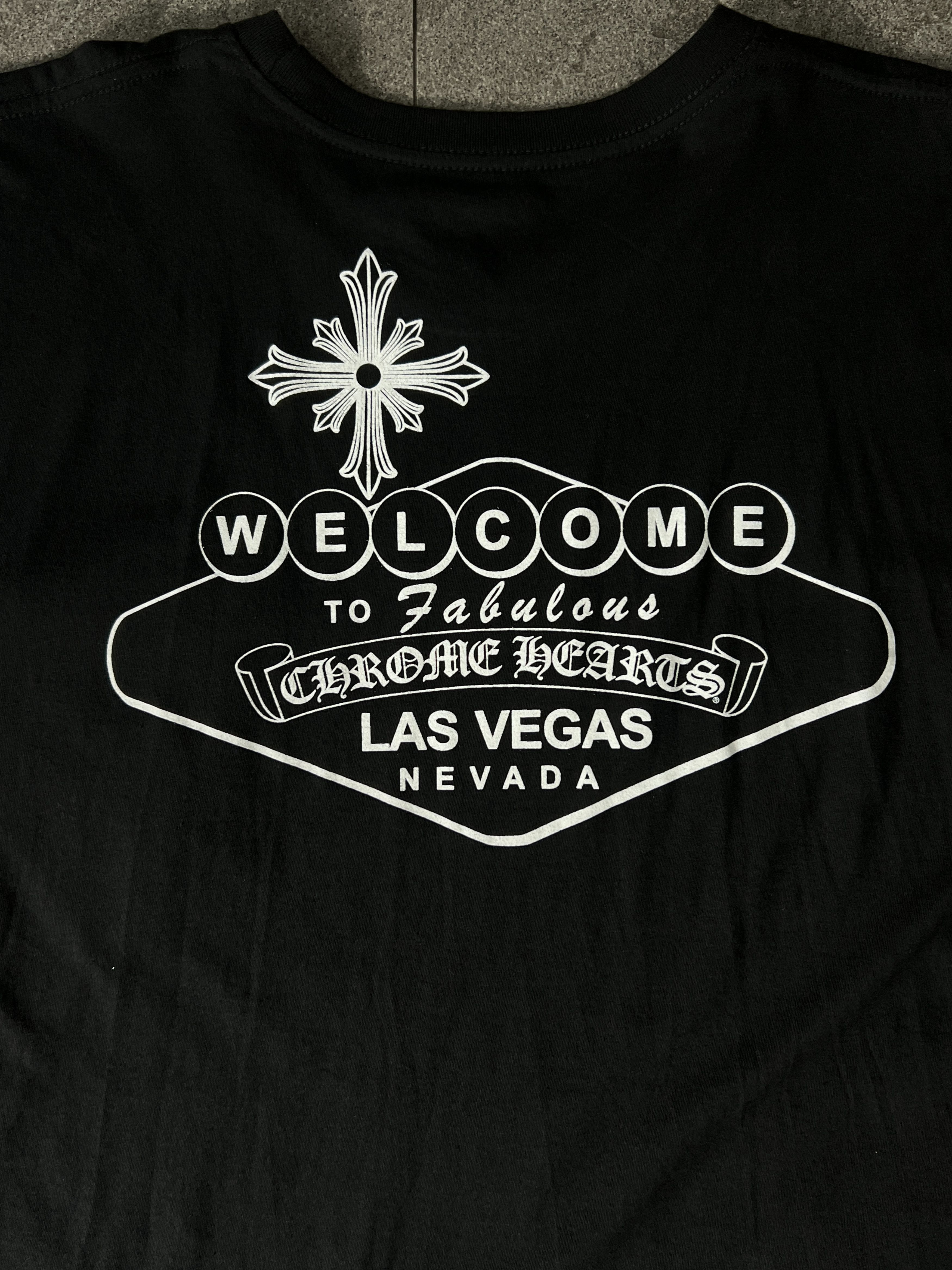 Chrome Hearts Chrome Hearts Las Vegas Tee Black XXL Size US XXL / EU 58 / 5 - 3 Thumbnail