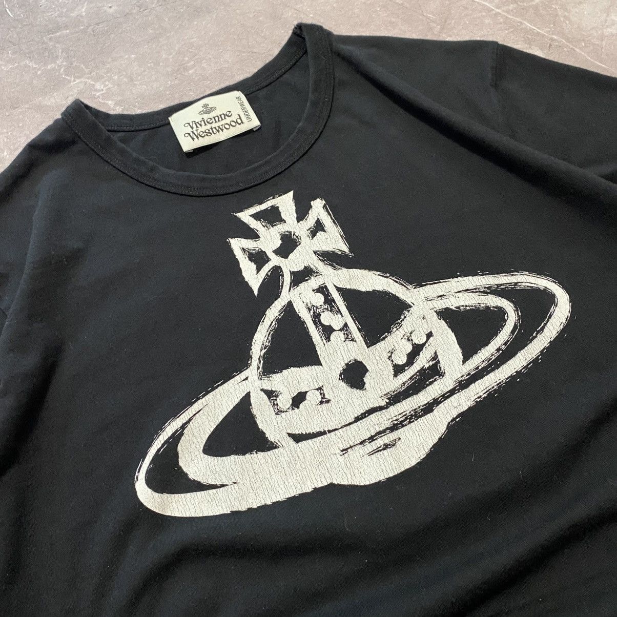 Vivienne Westwood VIVIENNE WESTWOOD TEE BIG LOGO Size US XL / EU 56 / 4 - 4 Thumbnail