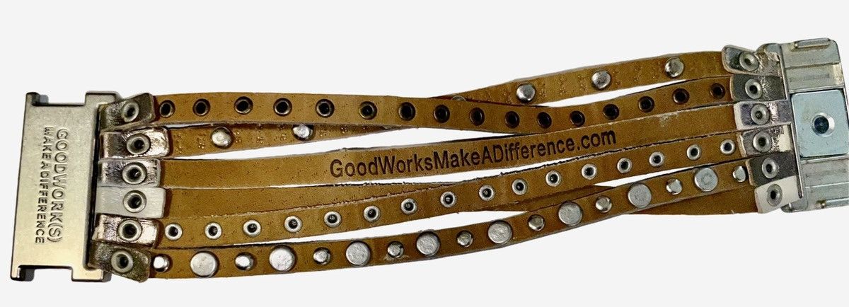 Vintage Good Work(S) Leather Six Strand Bracelet Size ONE SIZE - 8 Thumbnail