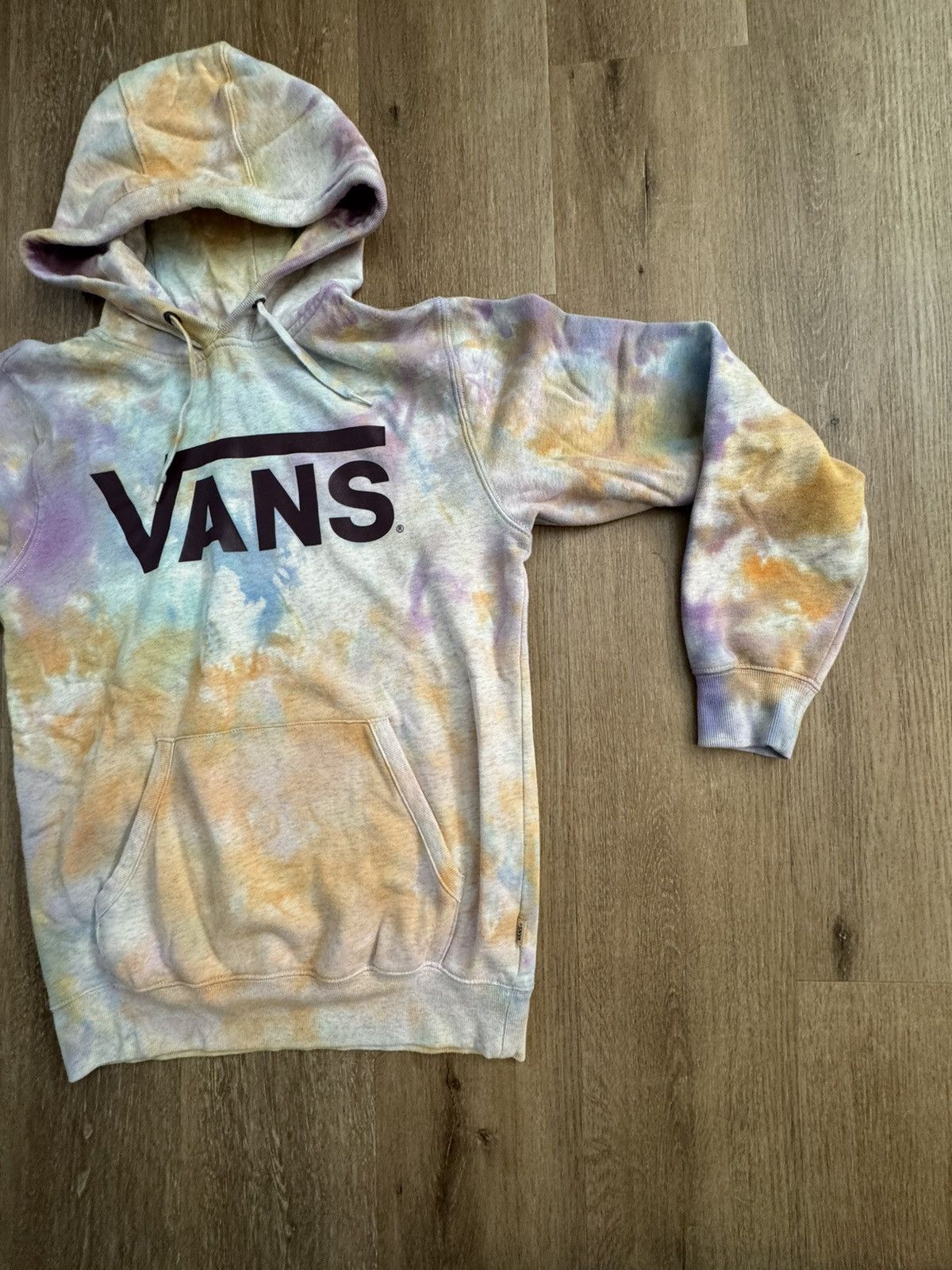 Vans Swirl Tie Dye Pullover Hoodie Size US M / EU 48-50 / 2 - 10 Thumbnail
