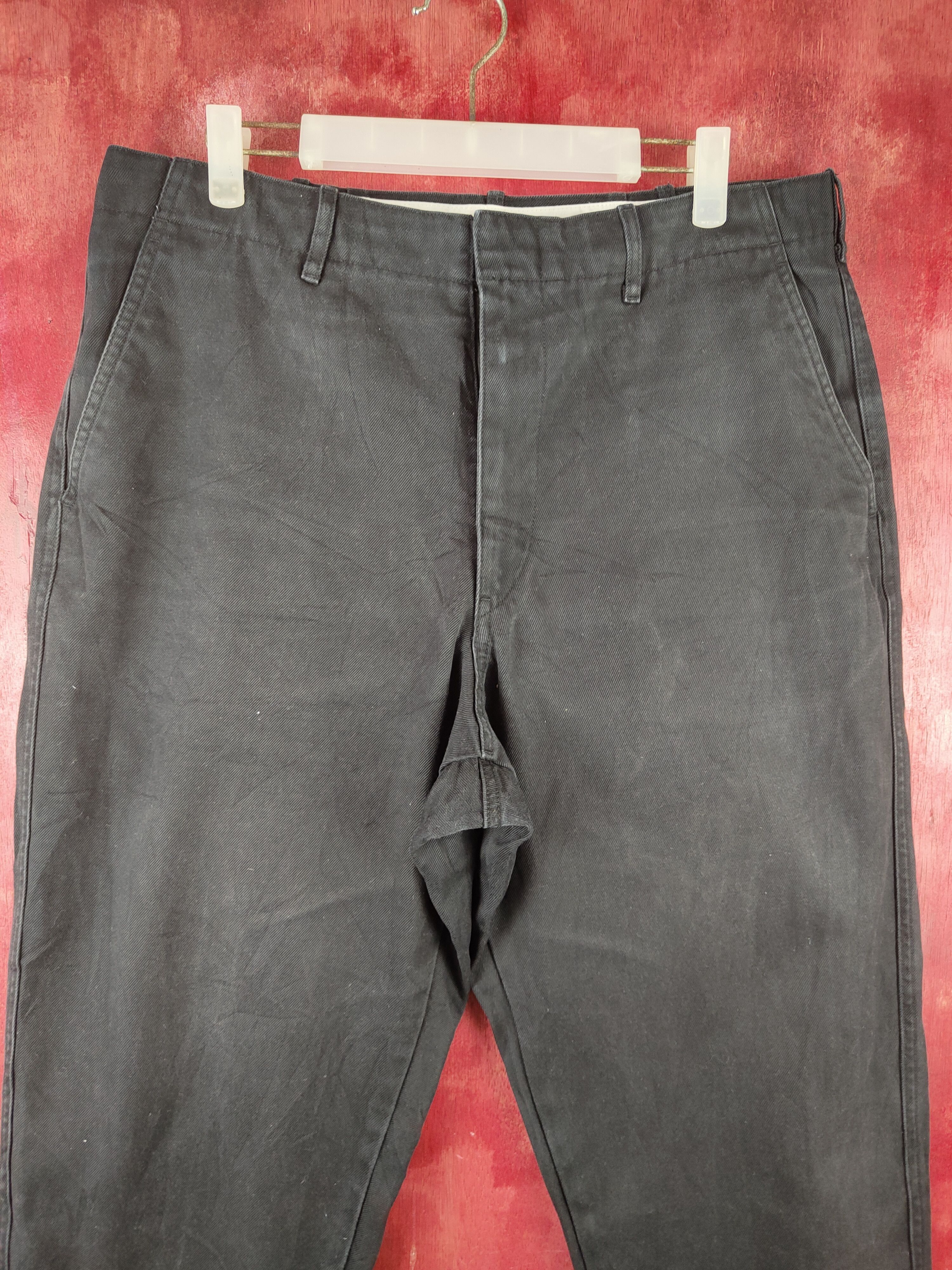 Undercover × Uniqlo UNDERCOVER x UNIQLO Black Baggy Trousers Pants N#S013 Size US 34 / EU 50 - 2 Thumbnail
