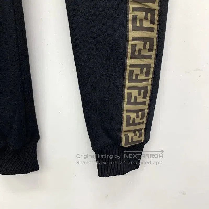 Fendi Fendi Black Cotton Casual Pants for Women . Size 23" - 5 Thumbnail