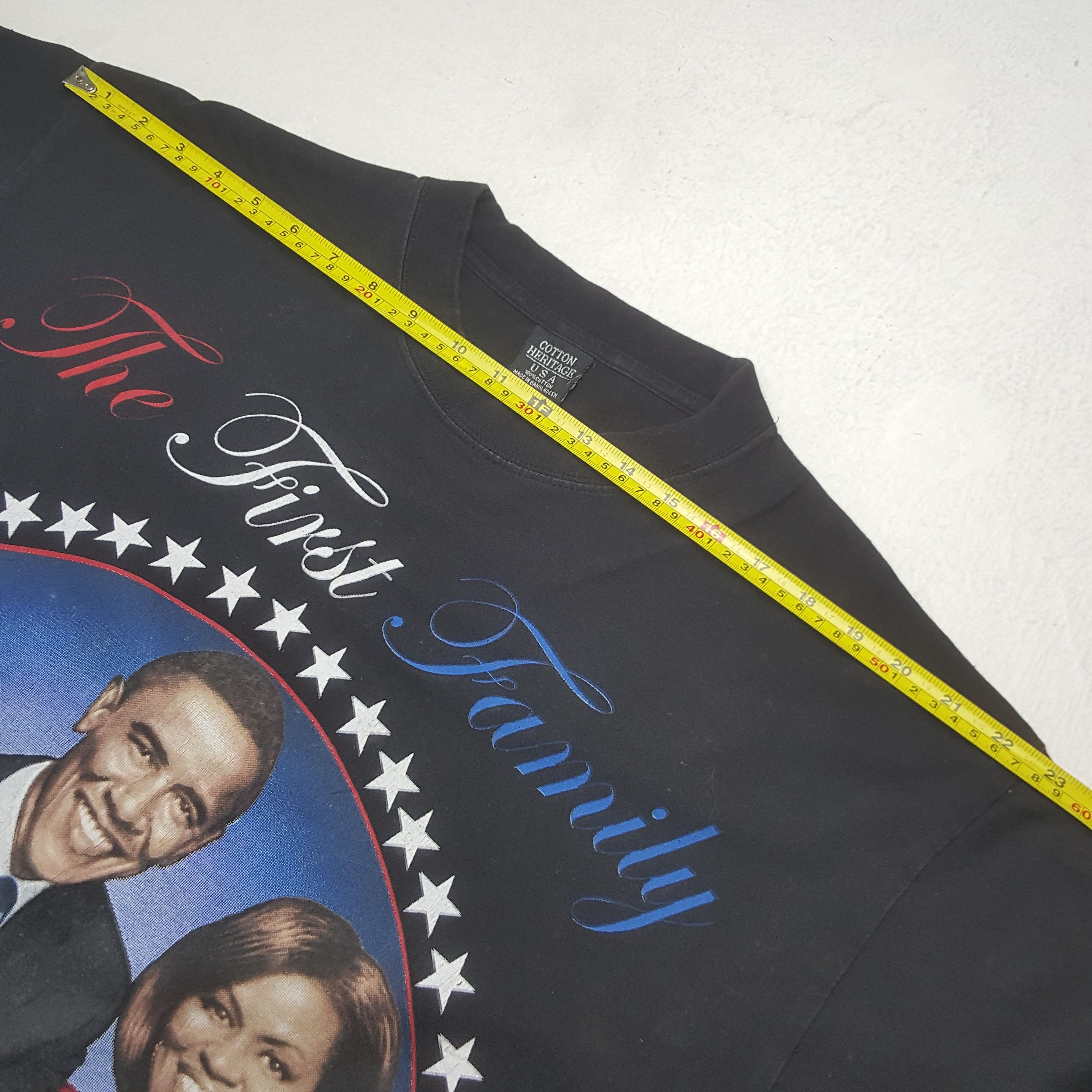 Other Vintage Obama x The First Family Tshirt Size US XL / EU 56 / 4 - 7 Thumbnail